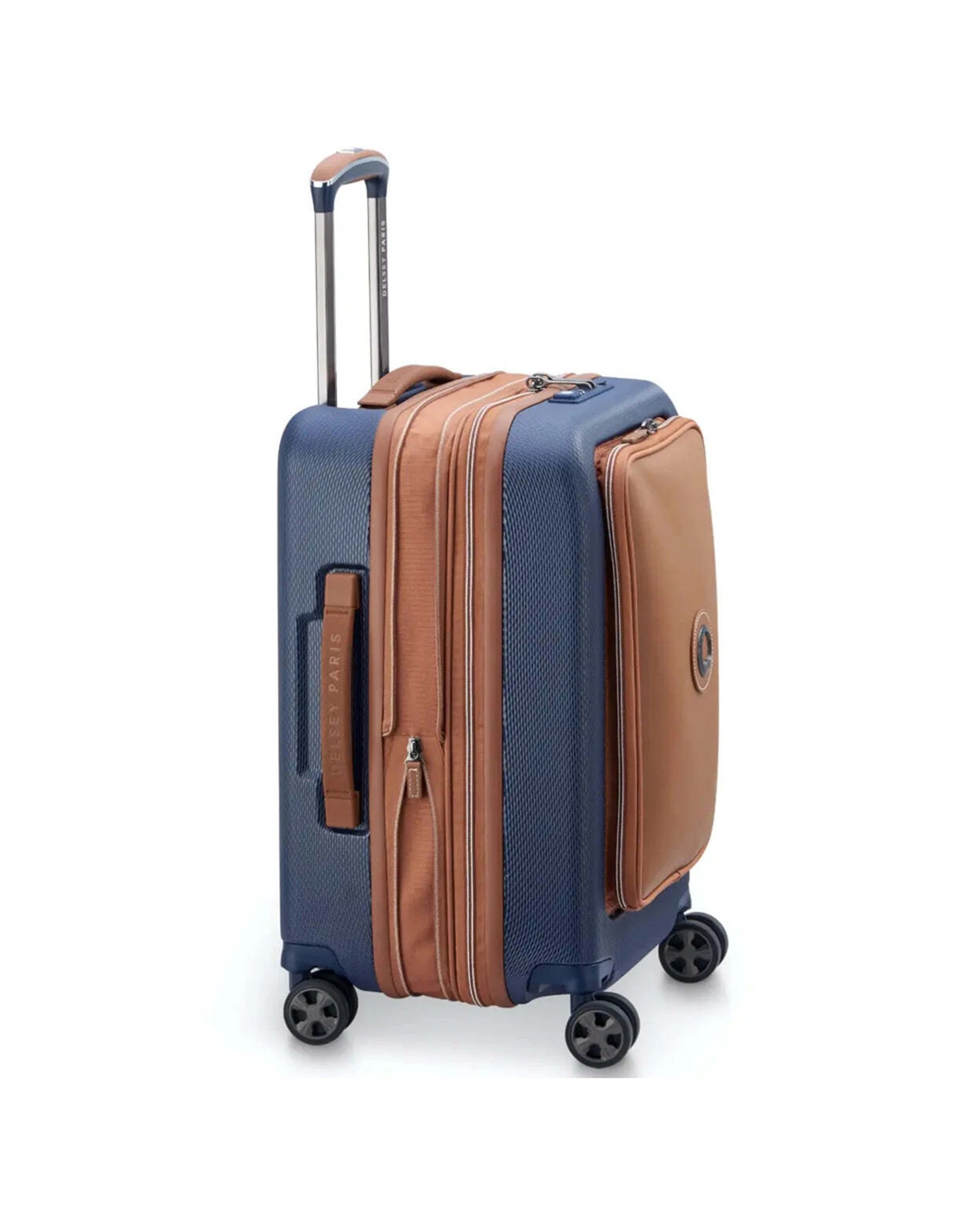 5 Delsey Chatelet Air 2.0 55 cm Expandable Laptop Cabin Suitcase TSA Lock Navy - Blue, 5 of 8