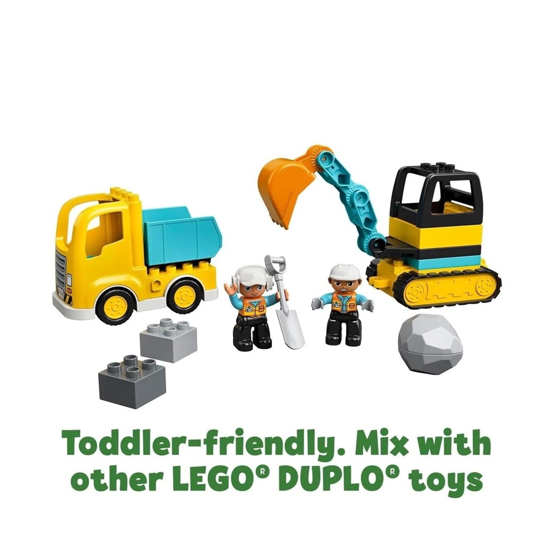 7 LEGO DUPLO Town Truck & Tracked Excavator 10931, 7 of 11