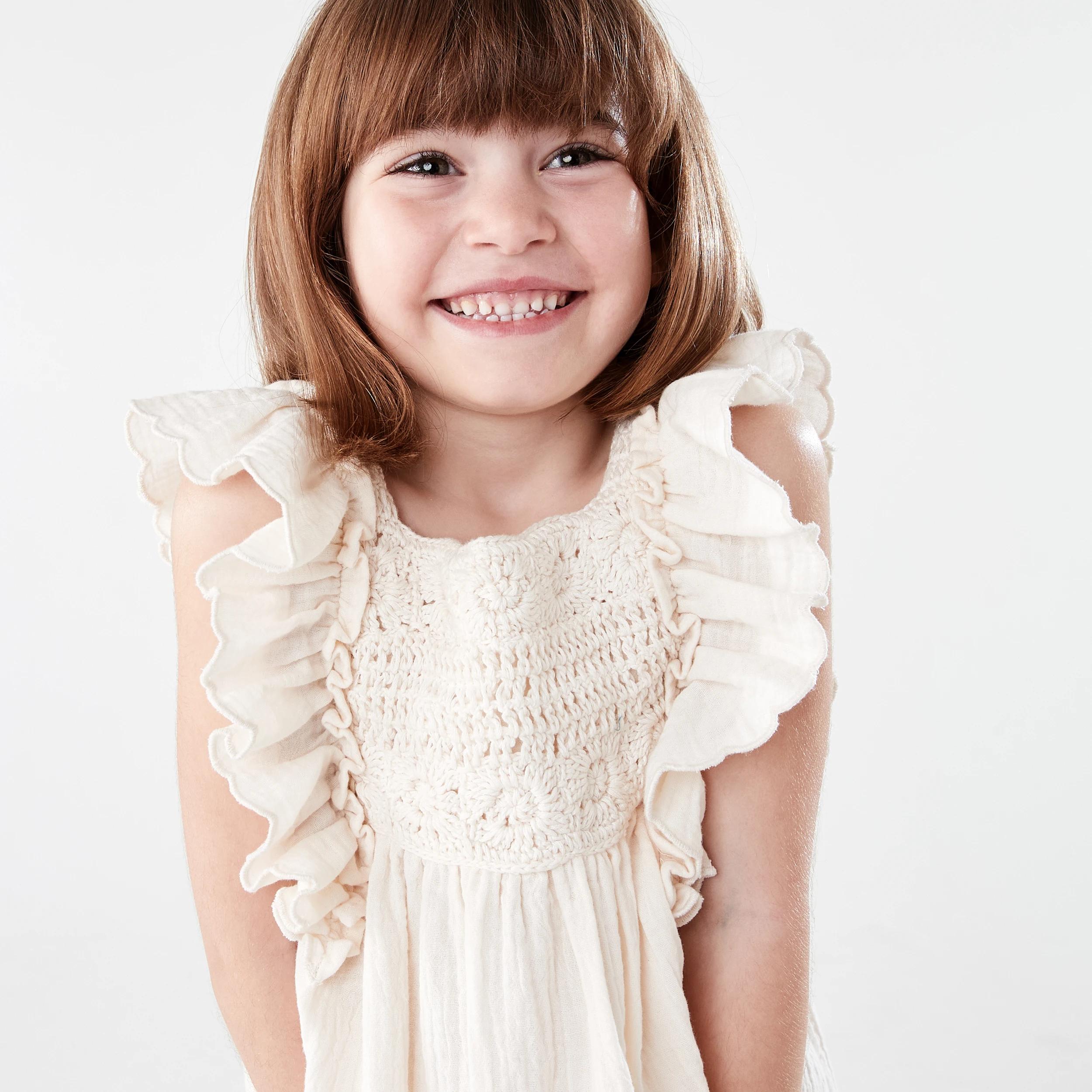 3 Crochet Bib Dress BUTTER BIEGE, 3 of 7