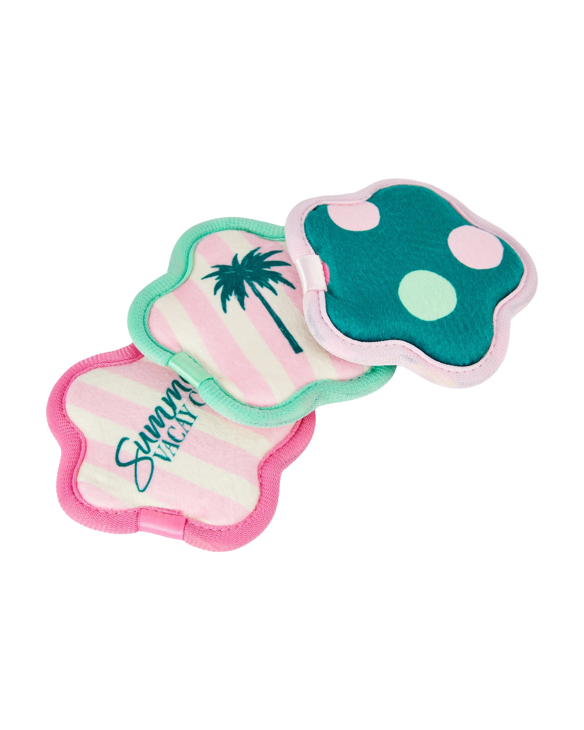 4 OXX Beauty 3 Piece Summer Vacay Club Facial Cleansing Pads, 4 of 6