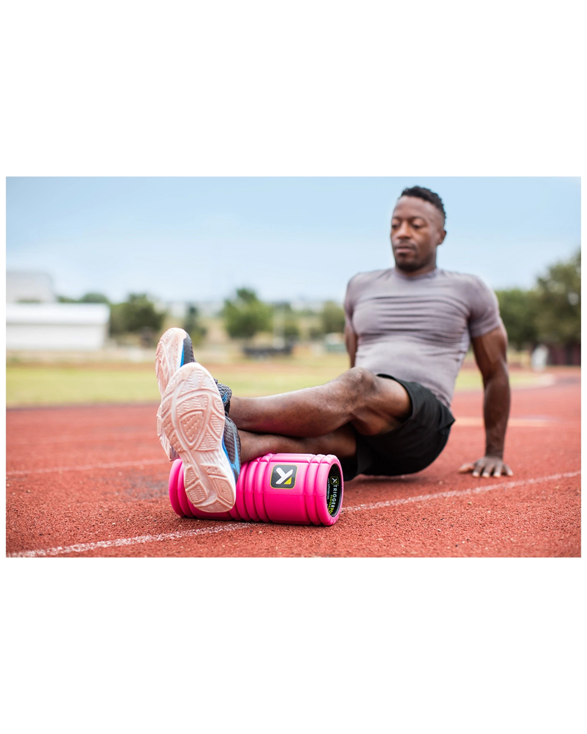 4 TriggerPoint GRID Foam Roller 13 Inch Hollow Core EVA Muscle Recovery Massage - Pink, 4 of 4