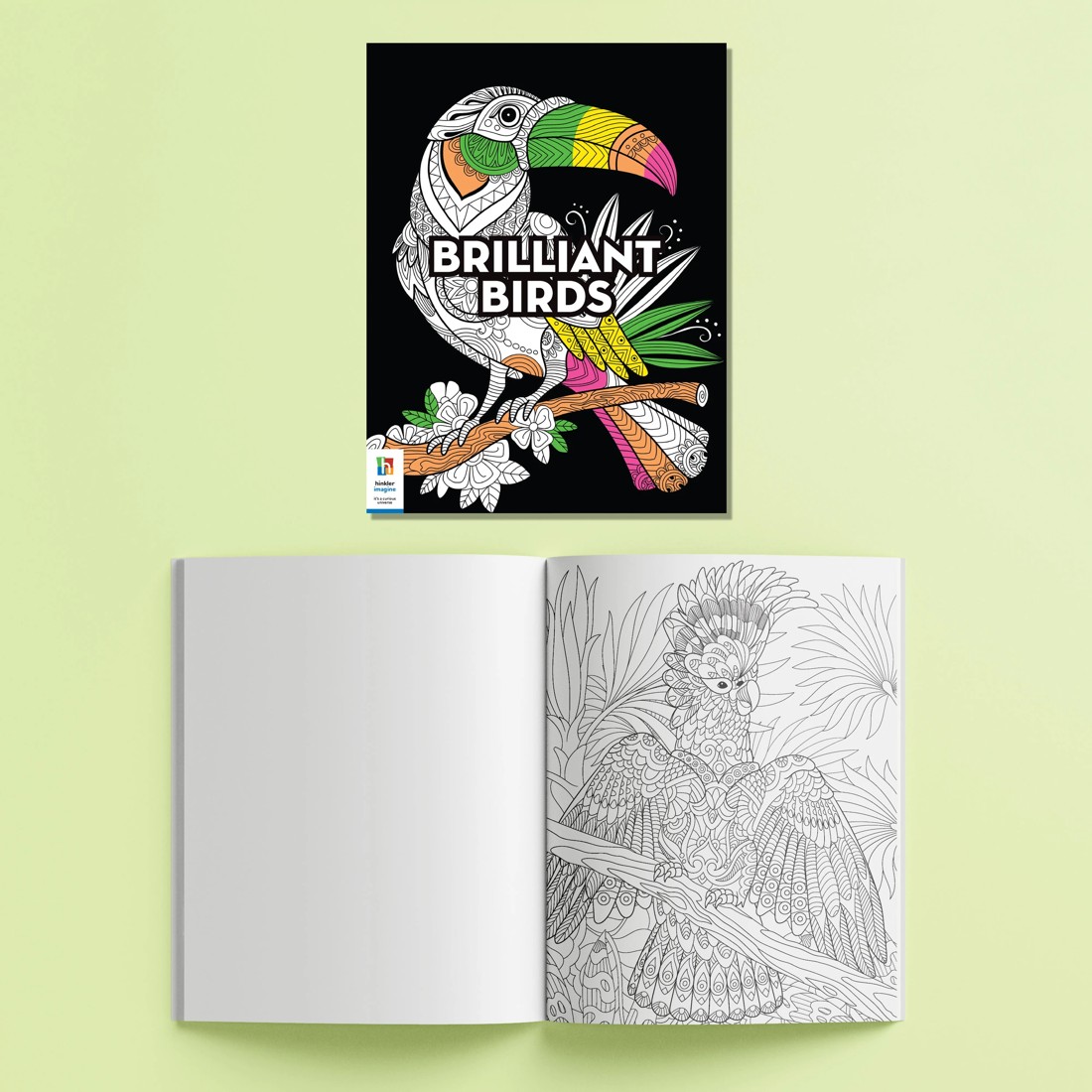 4 Art Maker Neon Jungle Colouring Carry Case, 4 of 9