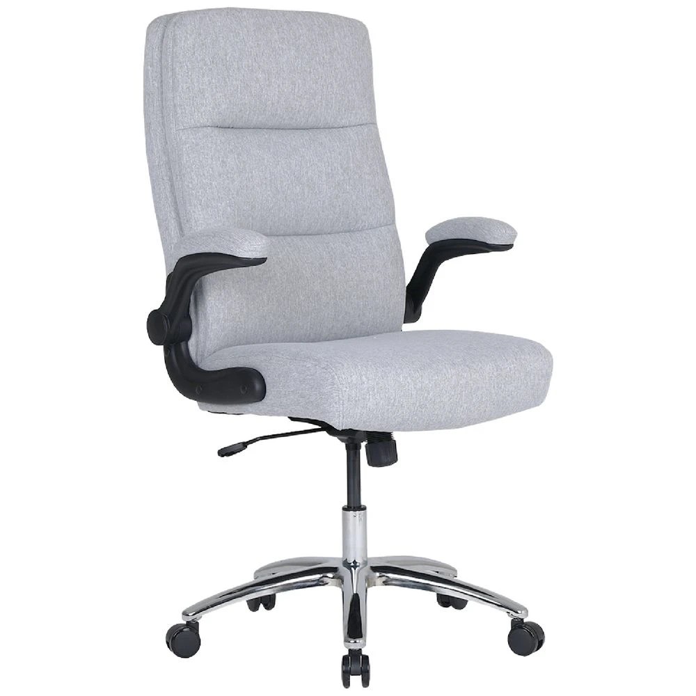 1 J.Burrows Stanton Fabric Chair Grey Ergonomic Chairs and Desk Chairs, 1 of 10