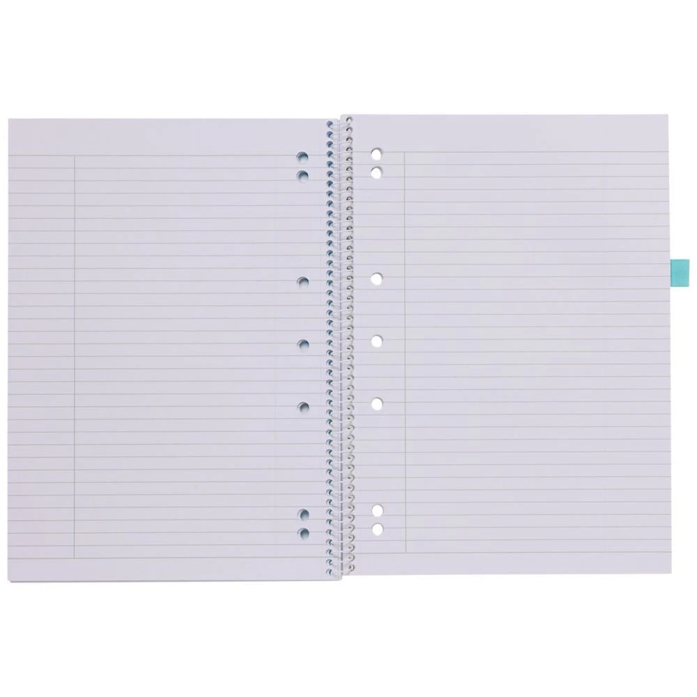 4 Otto A4 Recycled Lecture Book 140 Page Blue, 4 of 5