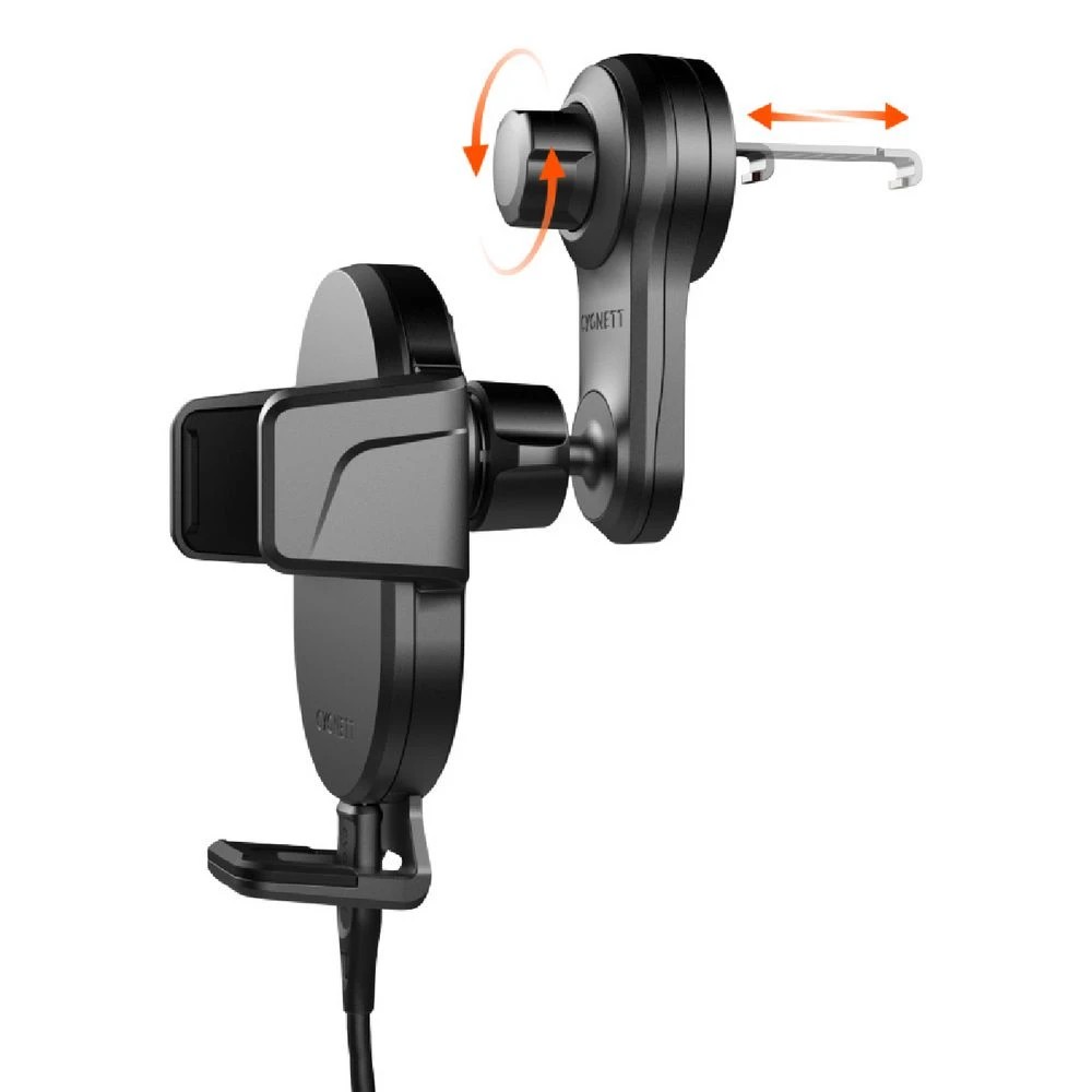 3 Cygnett EasyMount Vent Mount Wireless Car Charger, 3 of 6