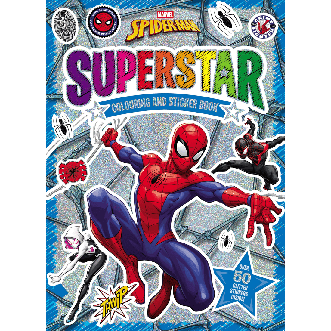 1 Marvel Spider-Man: Superstar Colouring and Sticker Book, 1 of 1
