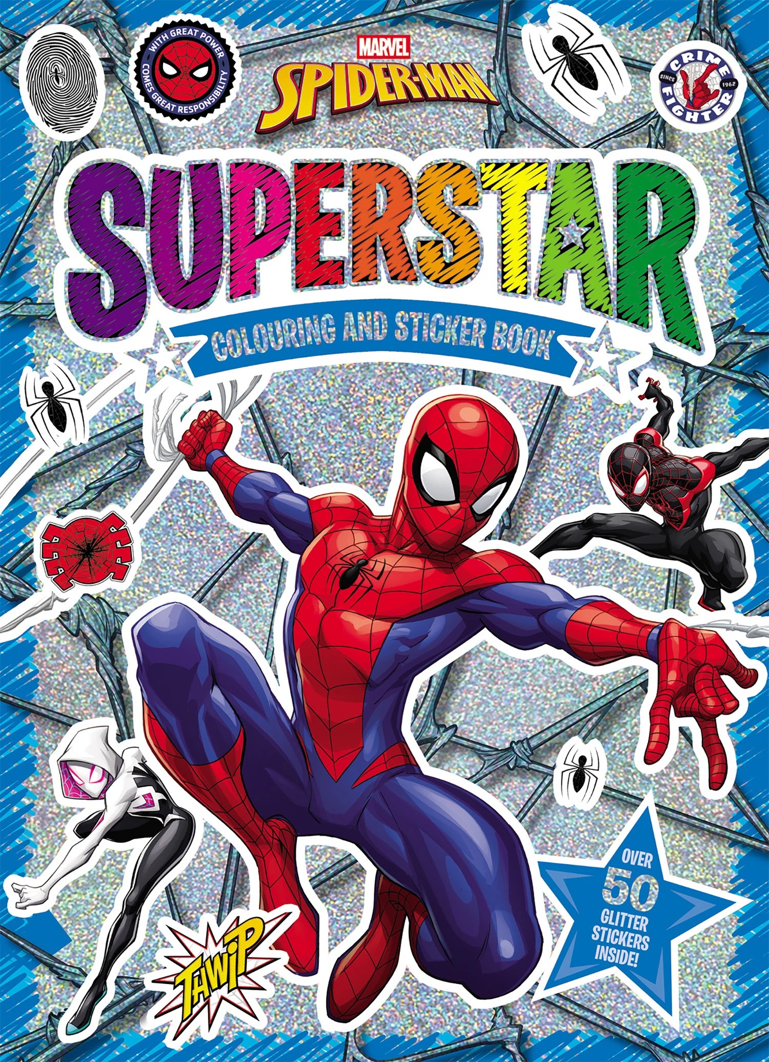 1 Marvel Spider-Man: Superstar Colouring and Sticker Book, 1 of 1