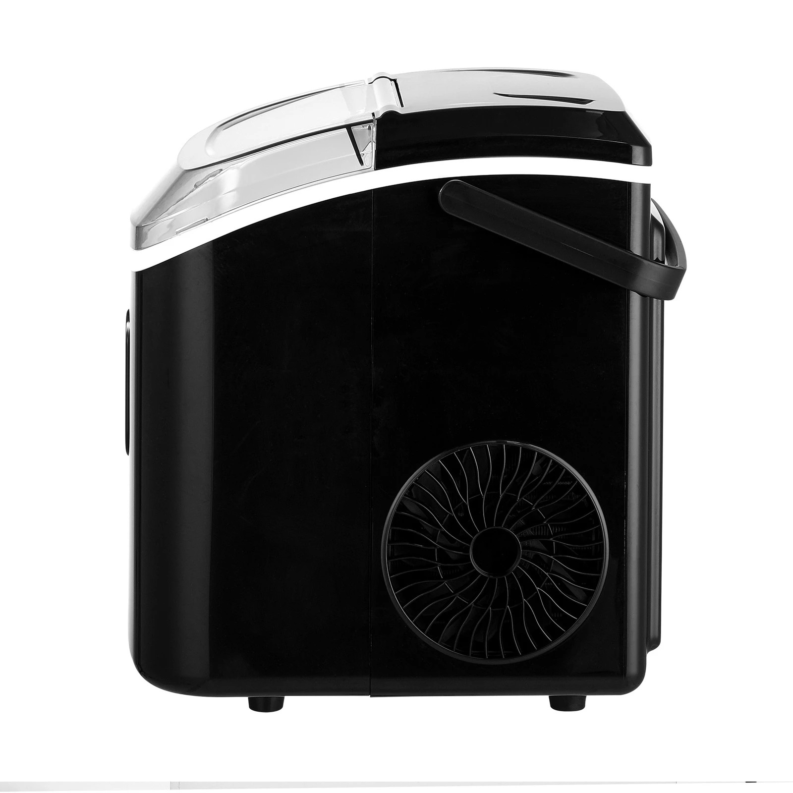 4 Vevare Nugget Ice Maker Portable Machine 15kg Ice Cube Tray Bar Countertop
 - Black, 4 of 6