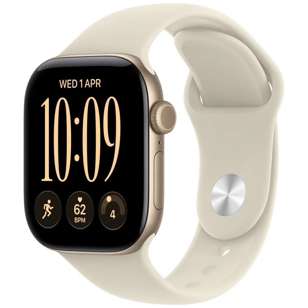 1 Apple Watch S12 GPS 42mm Gold Al Sand Sport Band S/M, 1 of 9