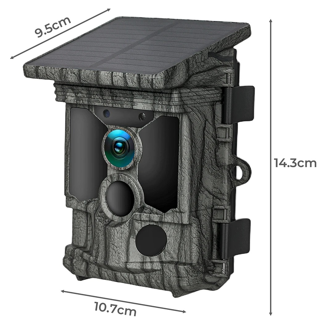 3 Centra Solar Trail Camera 4K 112MP Hunting Game Cam Wifi 32GB Card Night Vision, 3 of 7