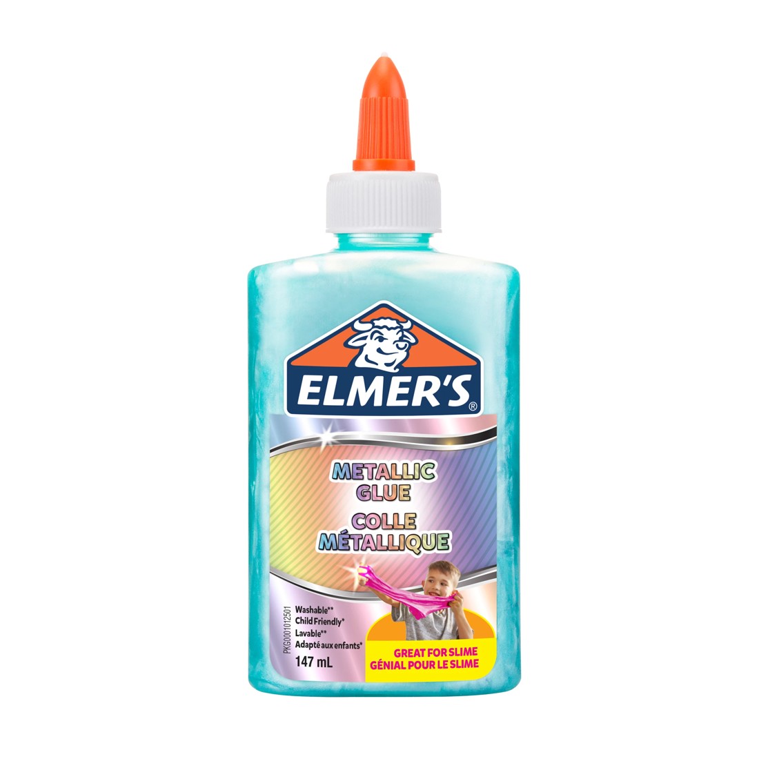 1 Elmer’s Metallic Glue 147ml - Teal, 1 of 4