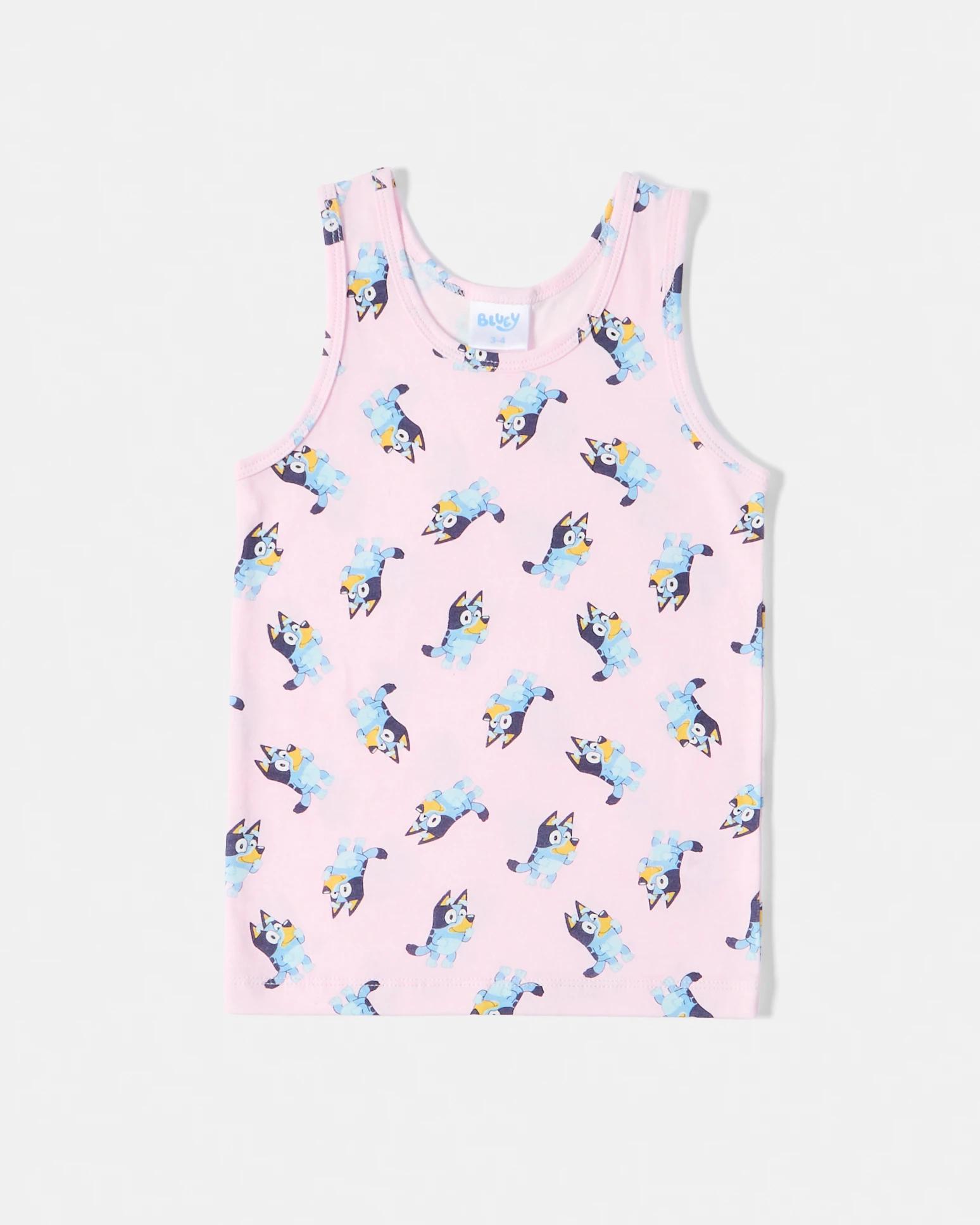 3 2 Pack Bluey License Singlets Bluey, 3 of 6