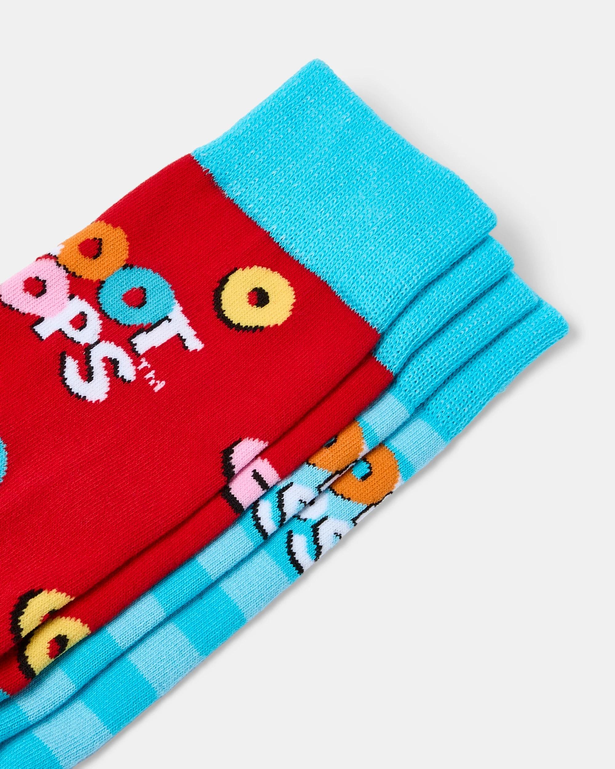 2 2 Pack License Socks Froot Loop, 2 of 3