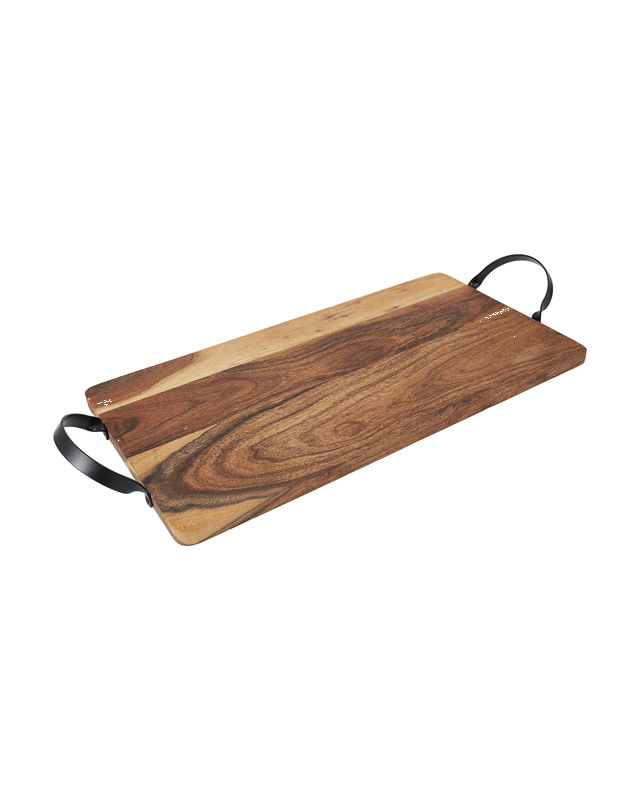 Wooden Serving Board with Han
