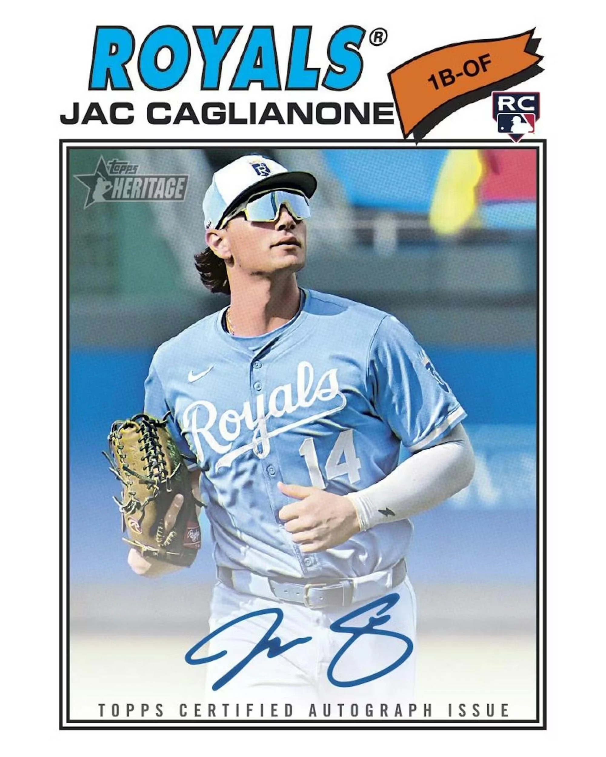 7 Topps 2026 MLB Baseball Heritage Blaster Box, 7 of 10