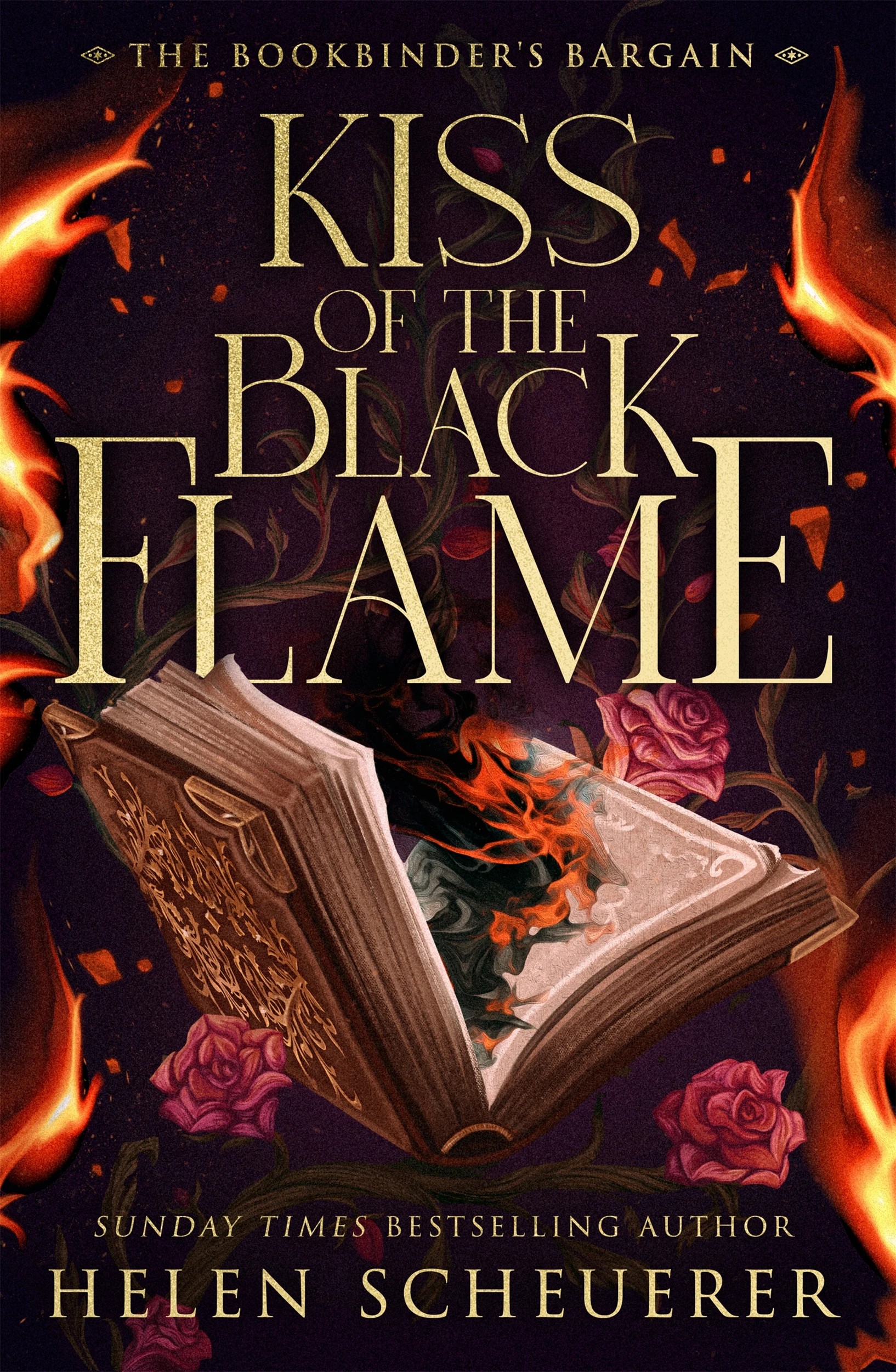 1 The Bookbinder's Bargain: Kiss of the Black Flame by Helen Scheuerer - Book, 1 of 1