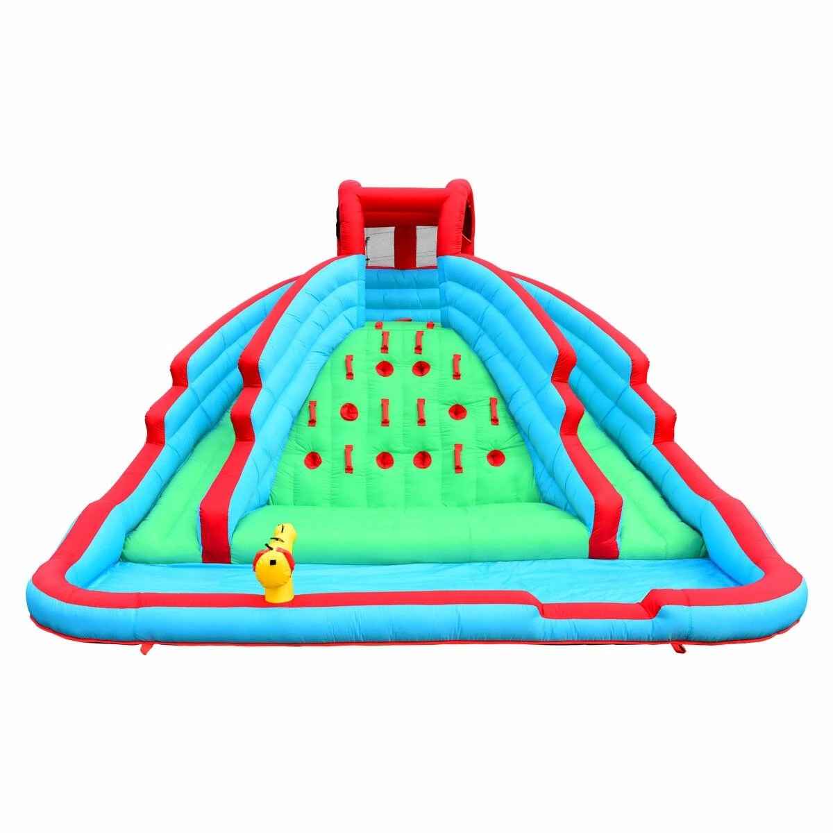 1 AUSWAY Jumping Castle Blow Up Water Park Slip and Slide Inflatable, 1 of 4