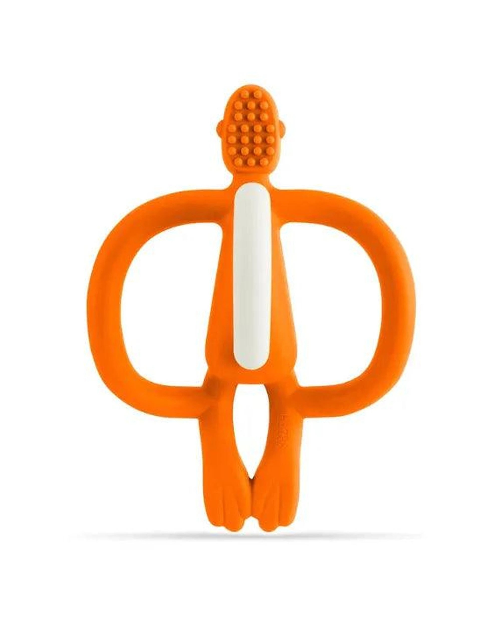 2 Matchstick Monkey Orange Teething Toy and Gel Applicator, 2 of 4