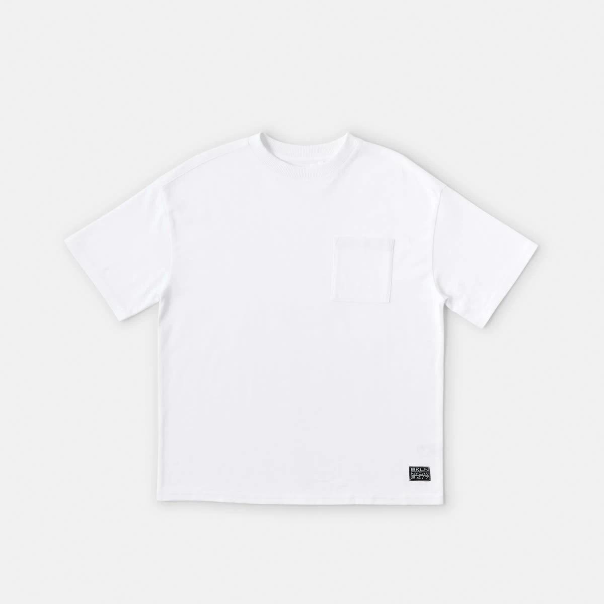 8 Short Sleeve Oversized T-shirt White, 8 of 9