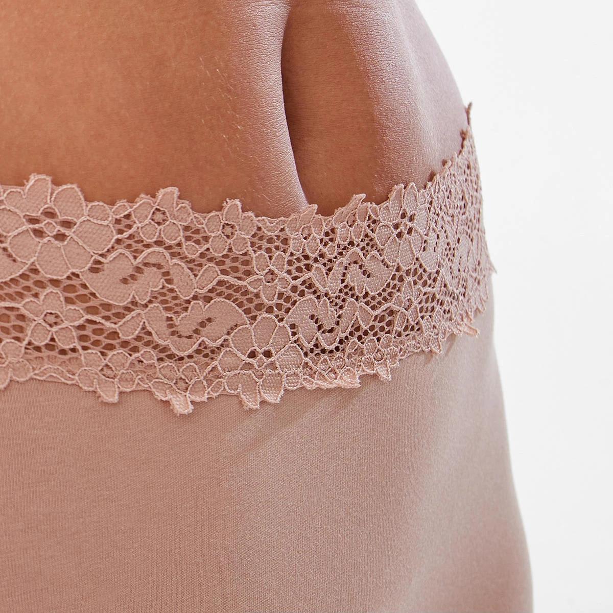 8 3 Pack Cotton Lace Boyleg Briefs Bk Sc Lf, 8 of 8