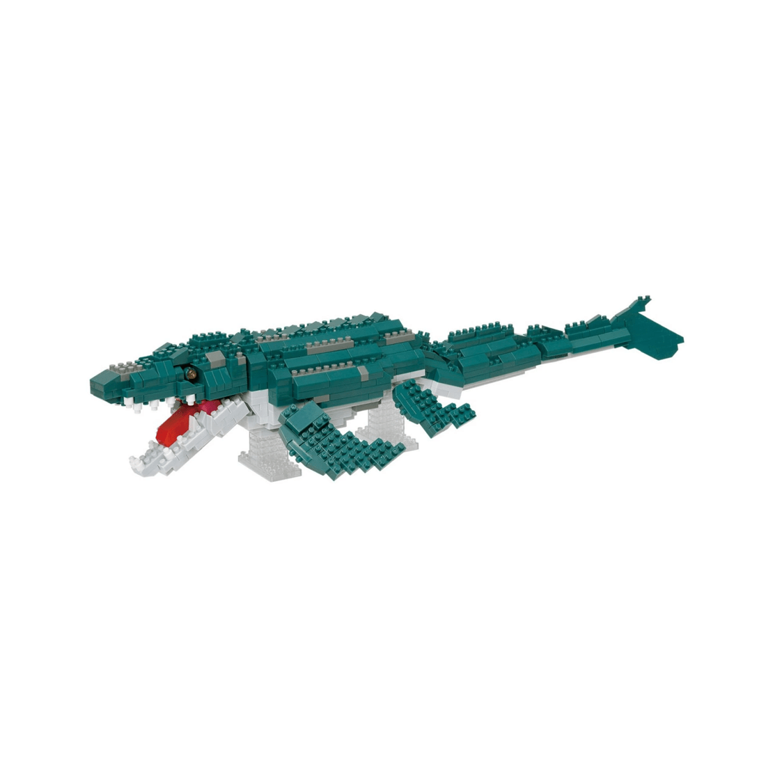 4 Kawada Nanoblock Deluxe Mosasaurus, 4 of 8