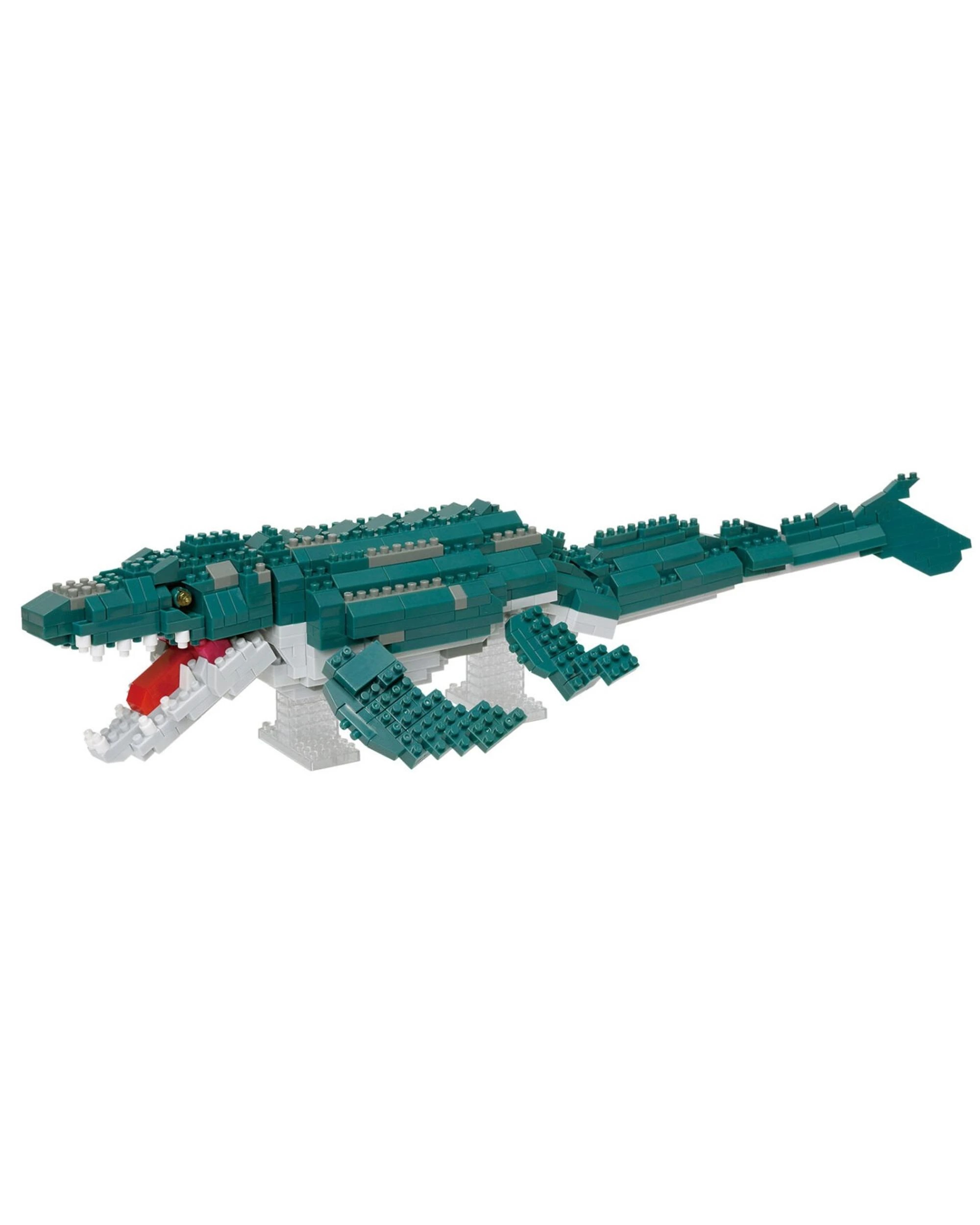 4 Nanoblock Deluxe Mosasaurus, 4 of 8