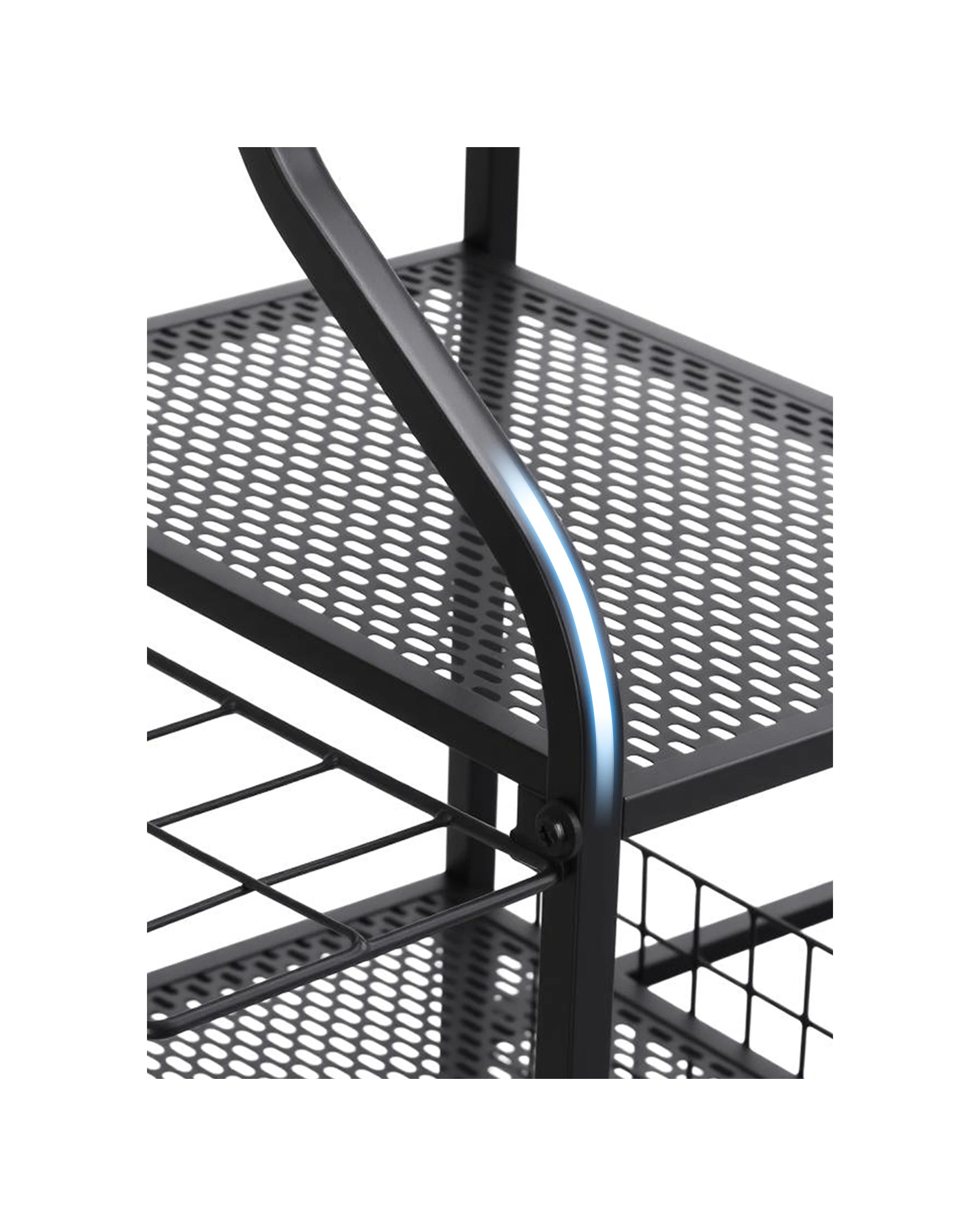 6 Everfit Golf Bag Storage Golf Storage Garage Organizer with Wheels - Black, 6 of 8