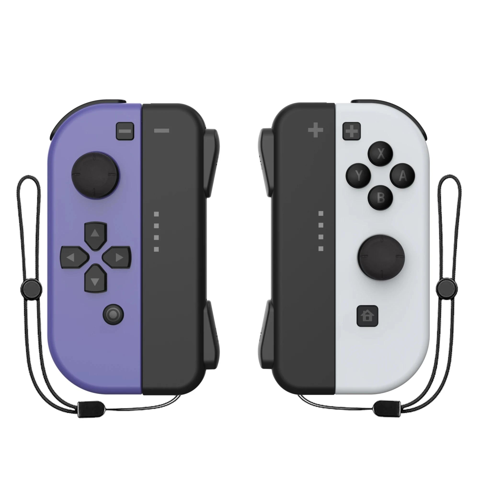 3 Powerwave Nintendo Switch Joypad Pair Retro Purple & Grey - Multi, 3 of 4