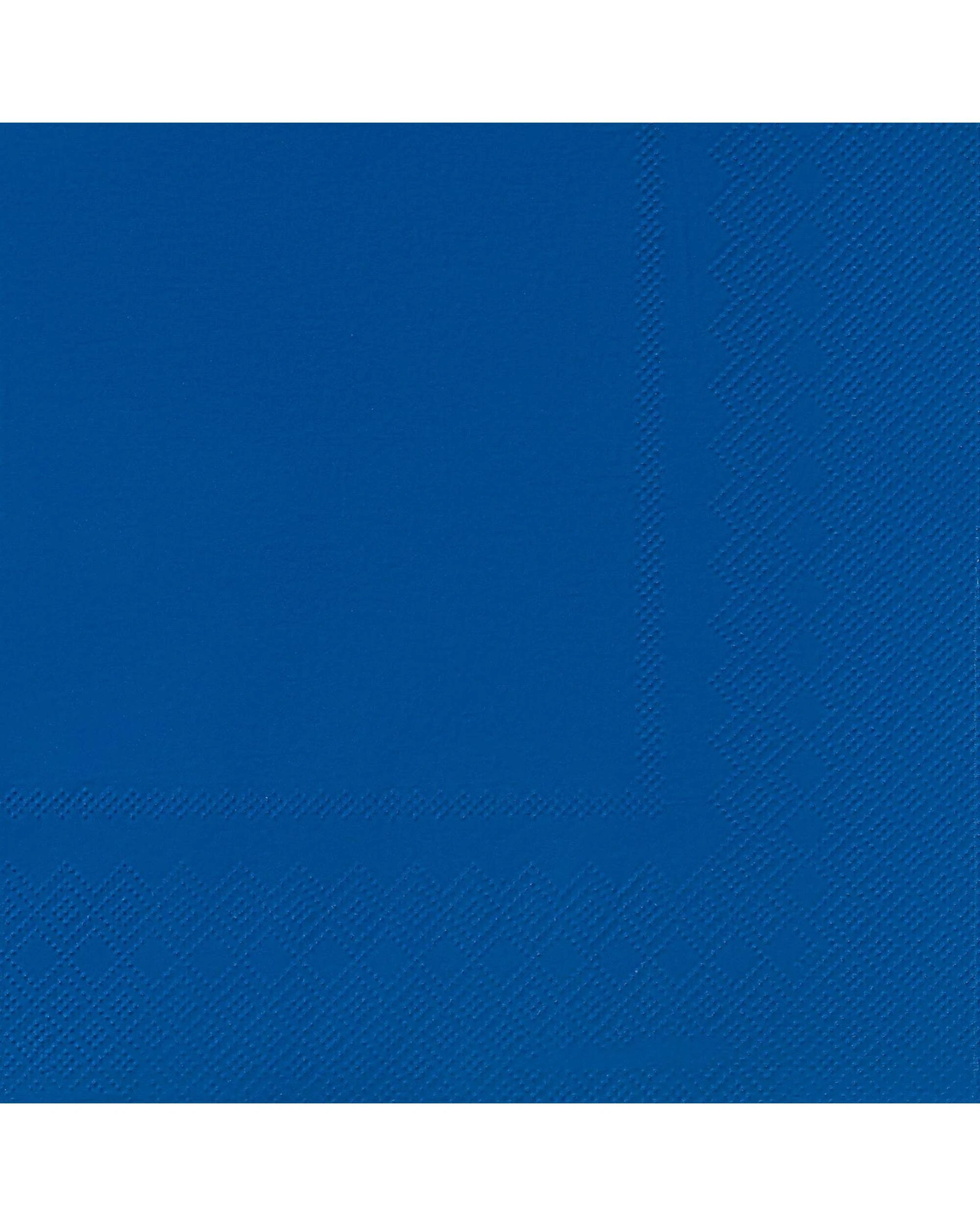 1 Meteor Royal Blue Large Paper Napkins Serviettes Pack of 20 - Blue, 1 of 1