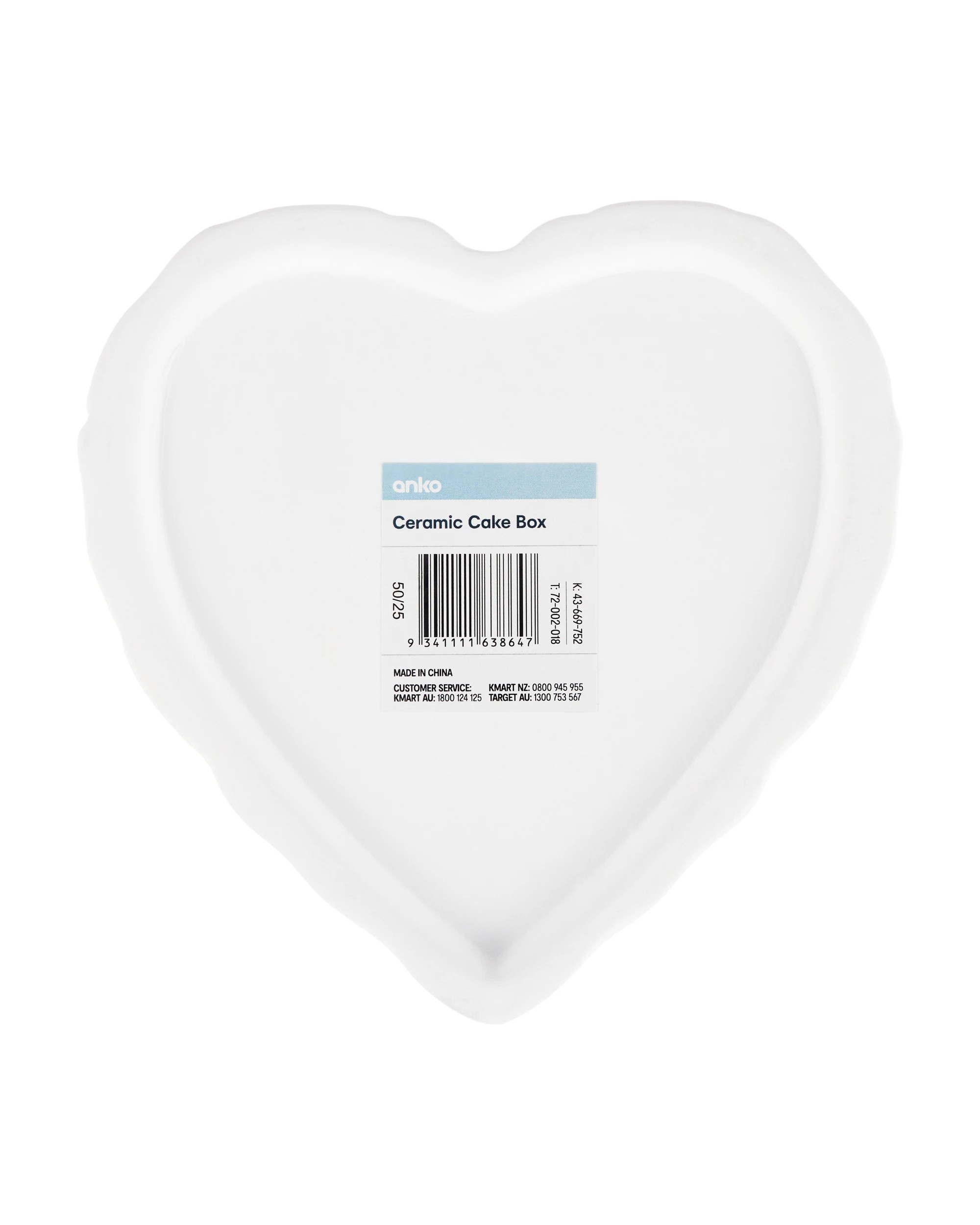 6 Ceramic Cake Box, 6 of 6