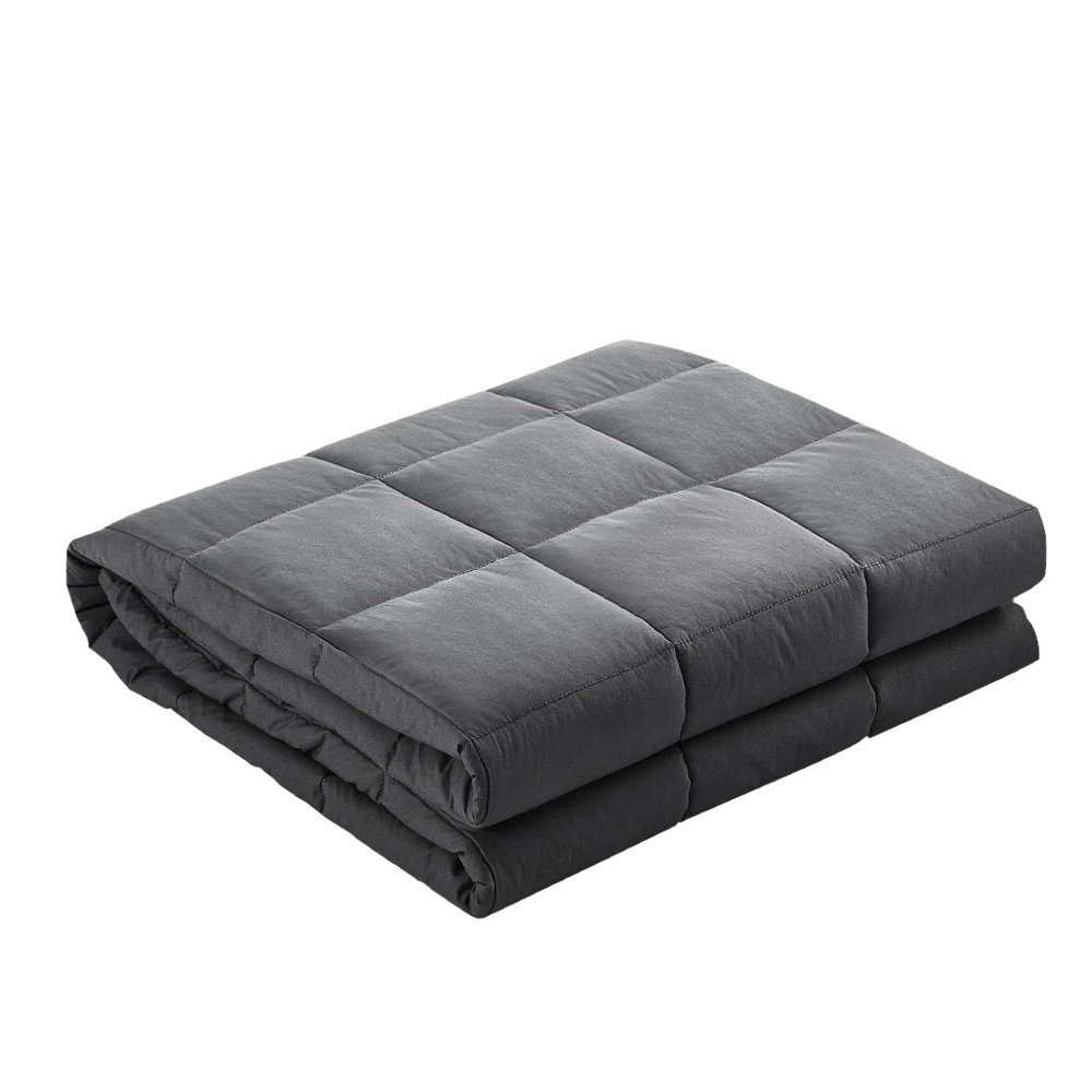 1 Giselle Weighted Blanket 11KG Adult - Grey, 1 of 6