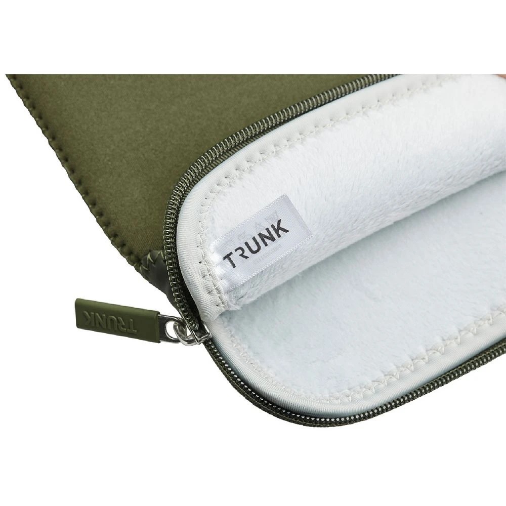 6 TRUNK Neoprene Laptop Sleeve 15.6" Olive, 6 of 8