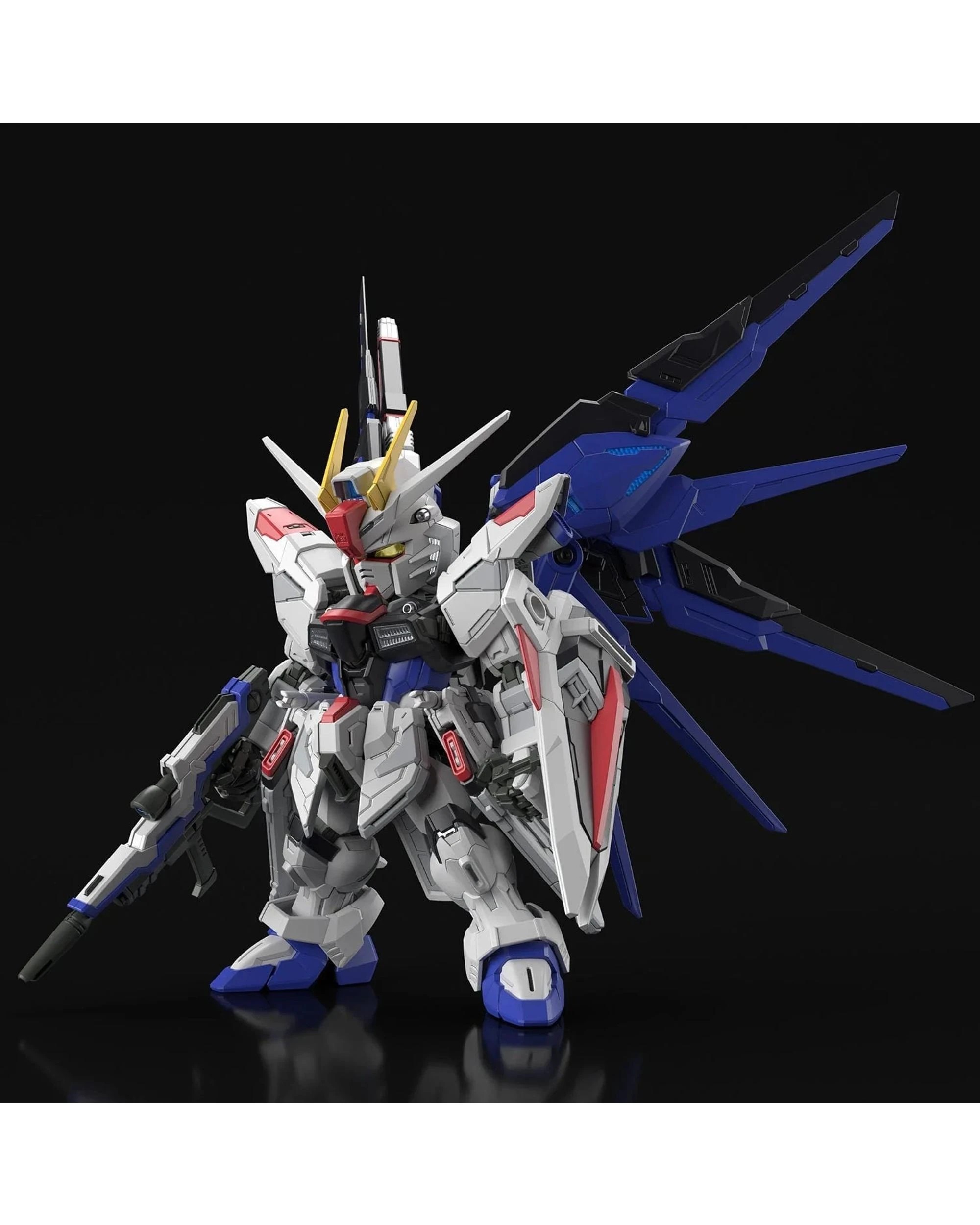 8 Bandai Gundam MGSD ZGMF-X10A Freedom Gundam Model Kit, 8 of 10