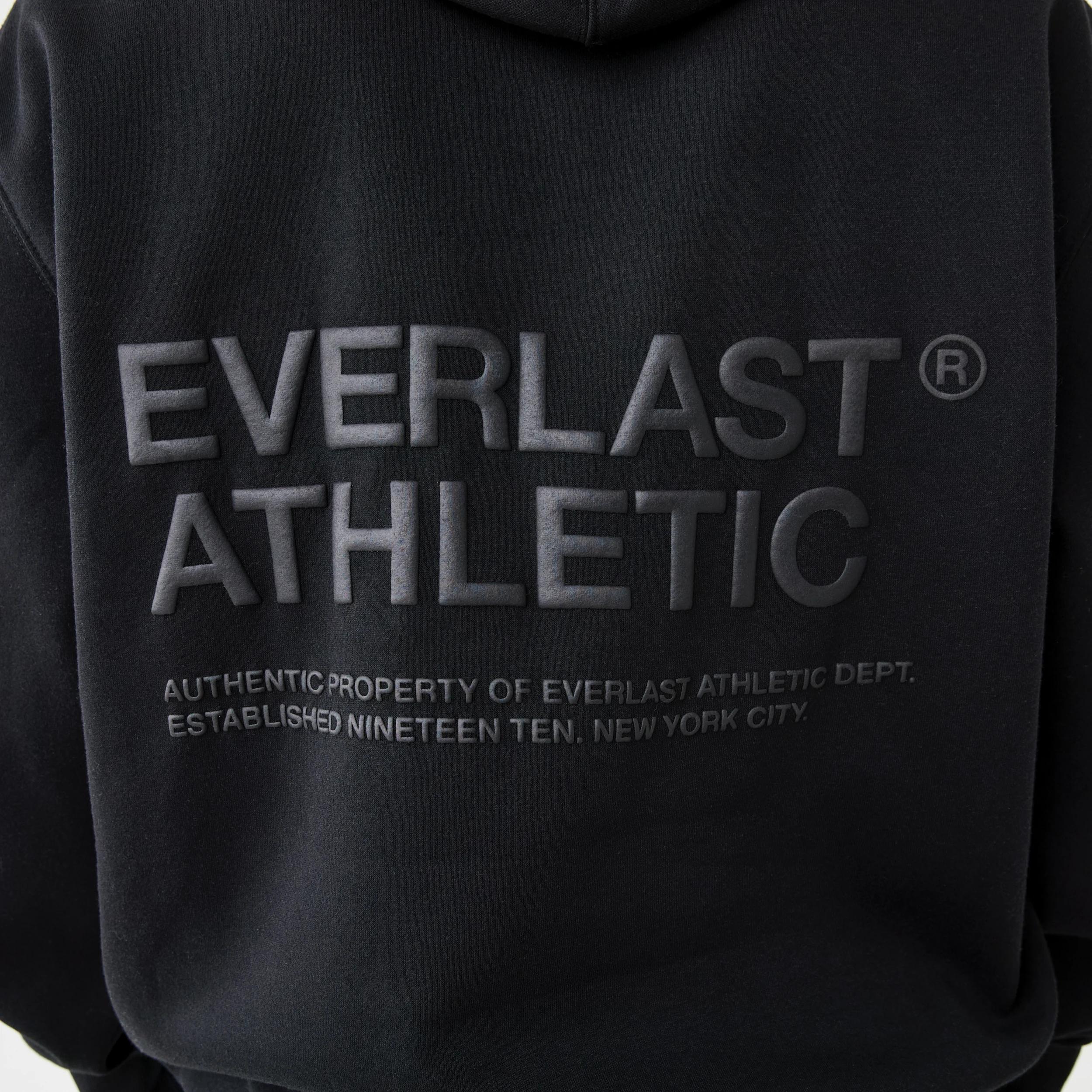 6 Everlast Mens Oversized Hoodie EVERLAST BLACK, 6 of 7