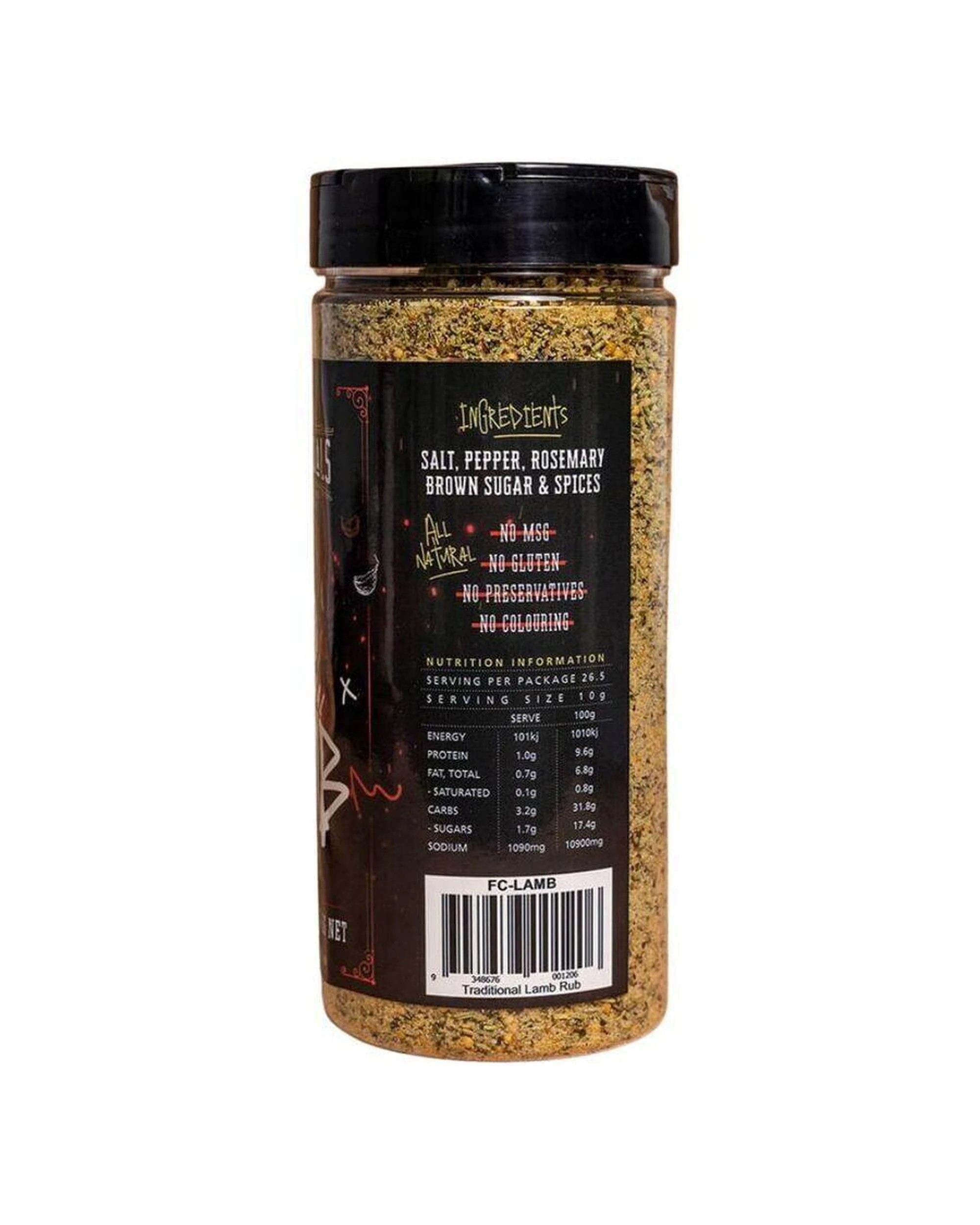 3 Flaming Coals Traditional Greek Lamb Rub, 3 of 10