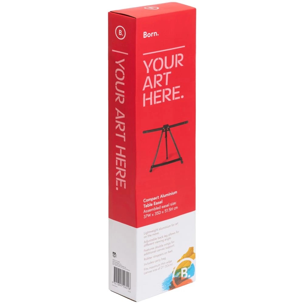 4 Born Aluminium Tabletop Easel Black, 4 of 4