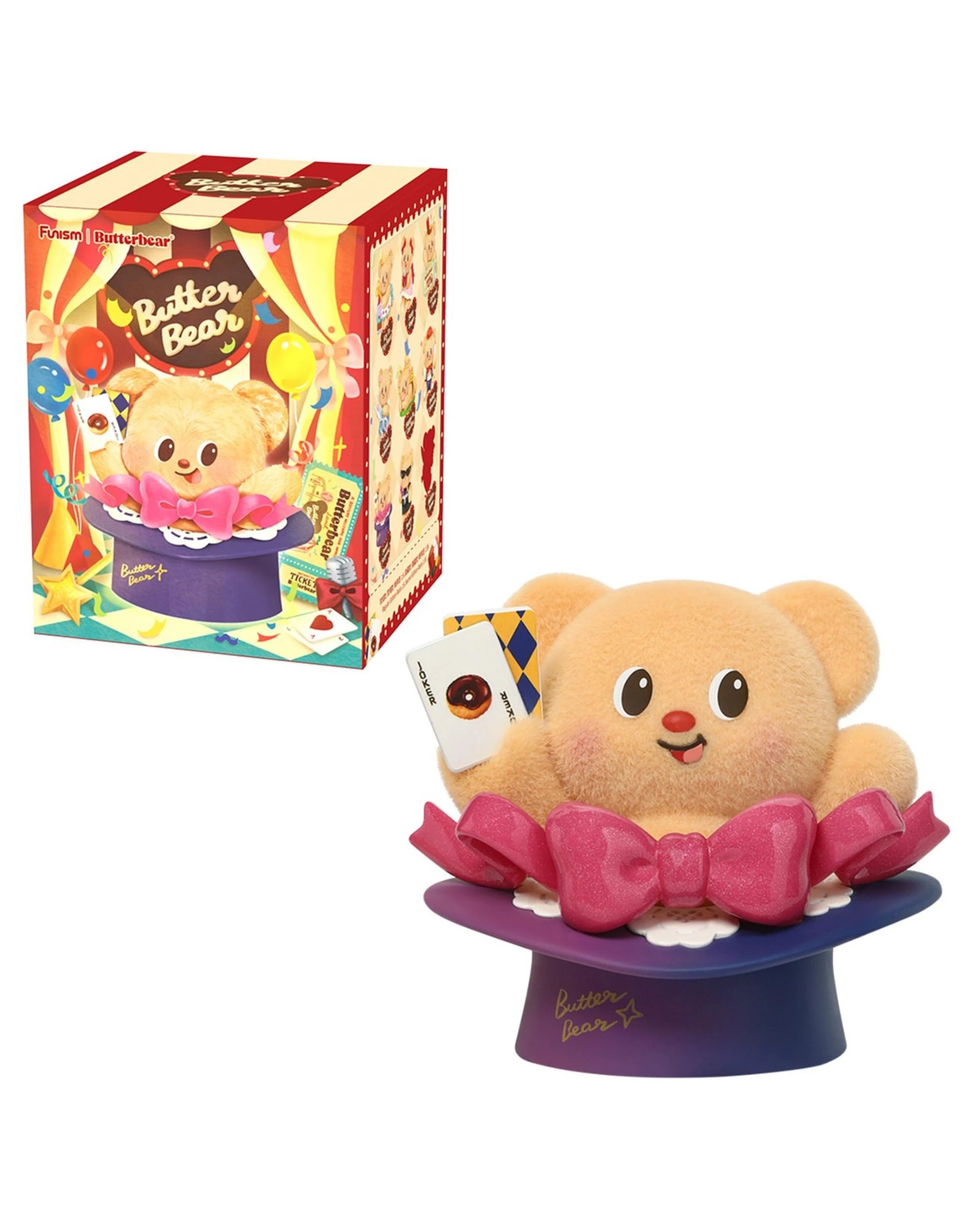1 Funism Butterbear Adorable Influencer Series Figures Blind Box, 1 of 10