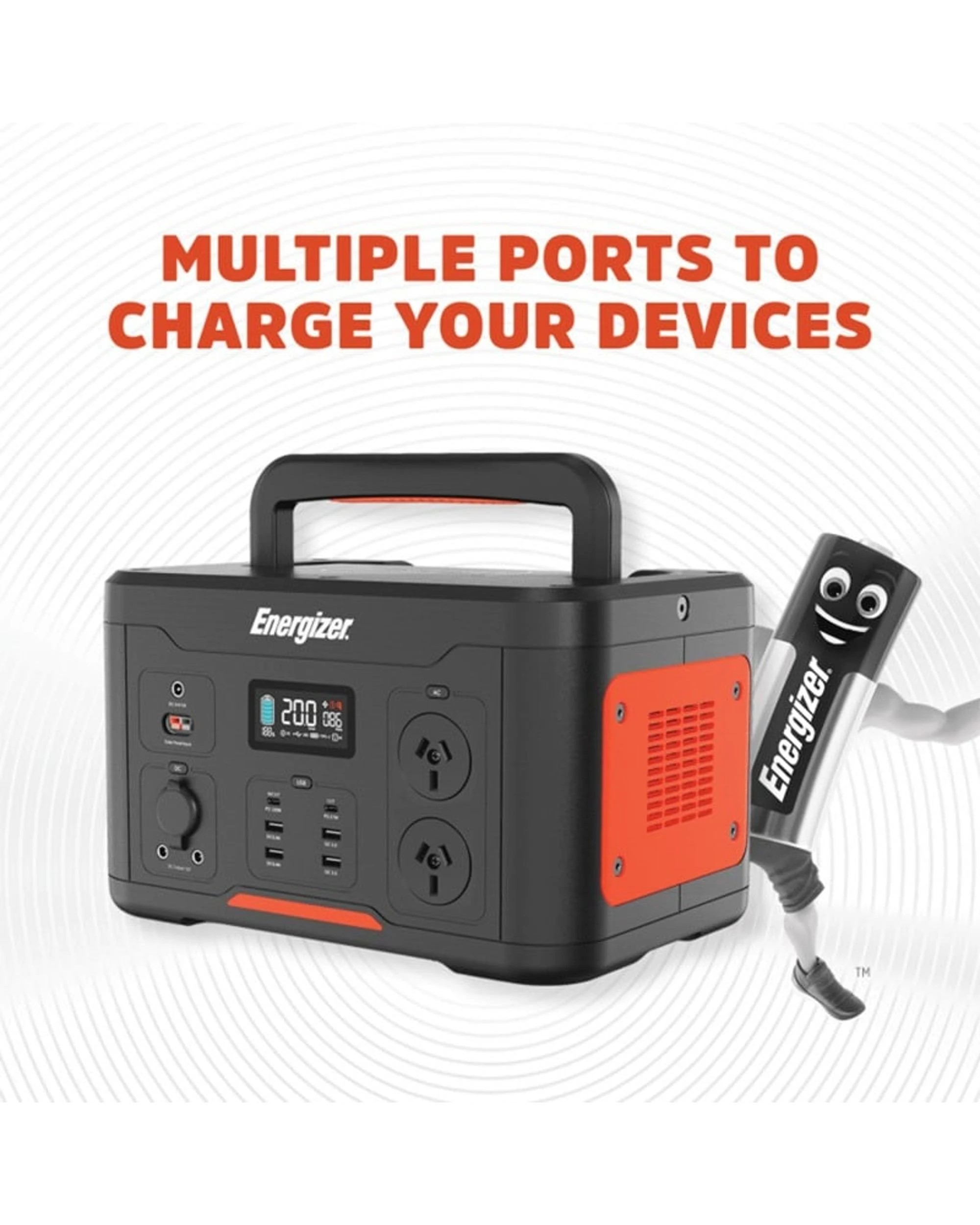 6 Energizer Hard Case Everest 1100 Portable Power Station, 6 of 6