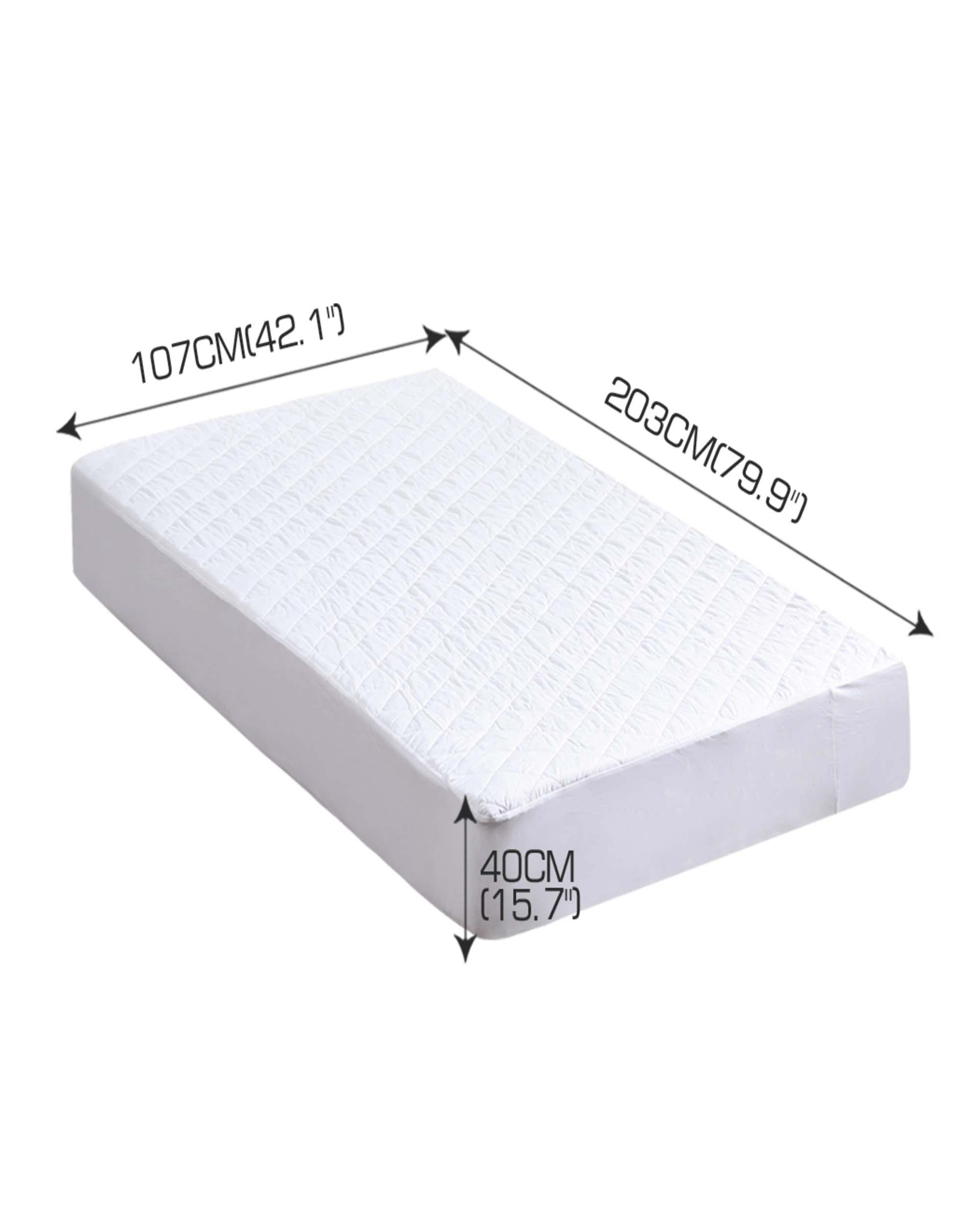 3 Dreamz Mattress Protector King Single, 3 of 7