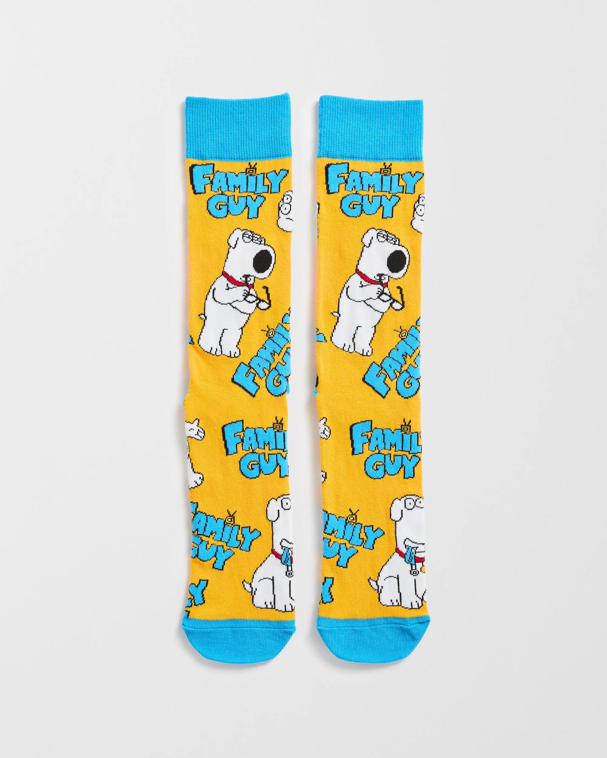 1 Family Guy Licensed Crew Socks - Swag FAMILY GUY, 1 of 3