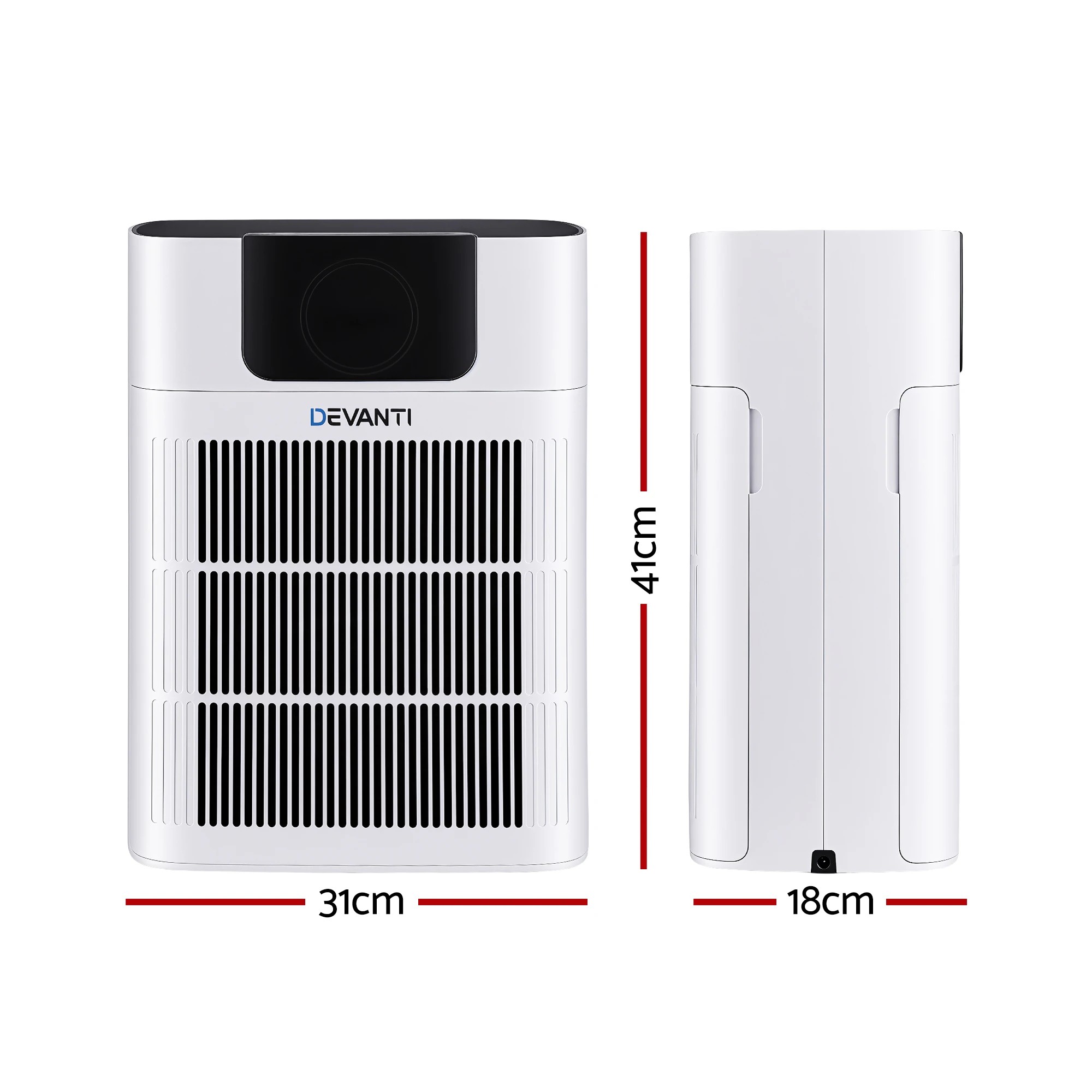 4 Devanti Pet Air Purifier - White, 4 of 8