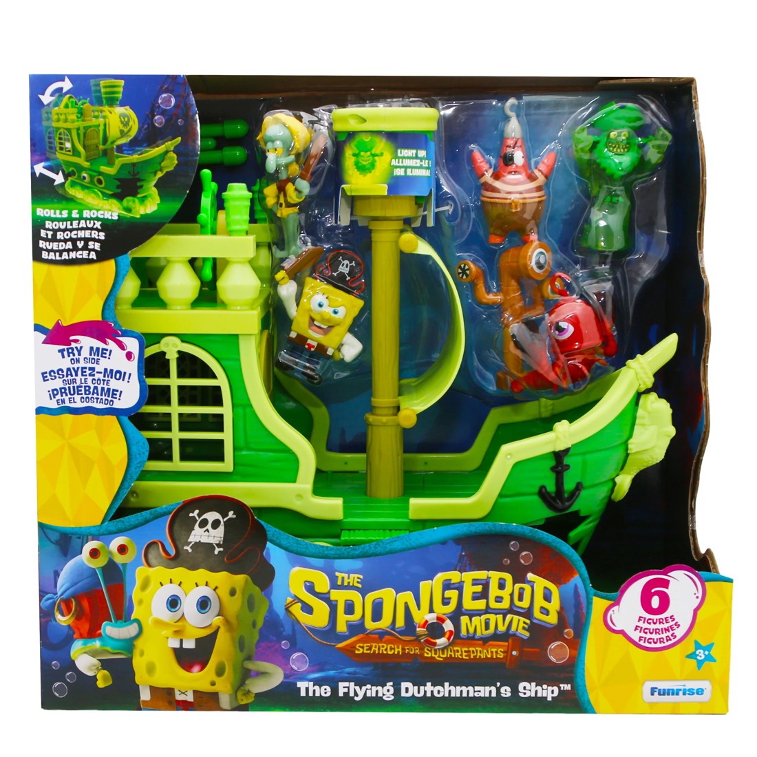 2 The SpongeBob Movie Search for SquarePants The Flying Dutchman's Ship Playset, 2 of 3