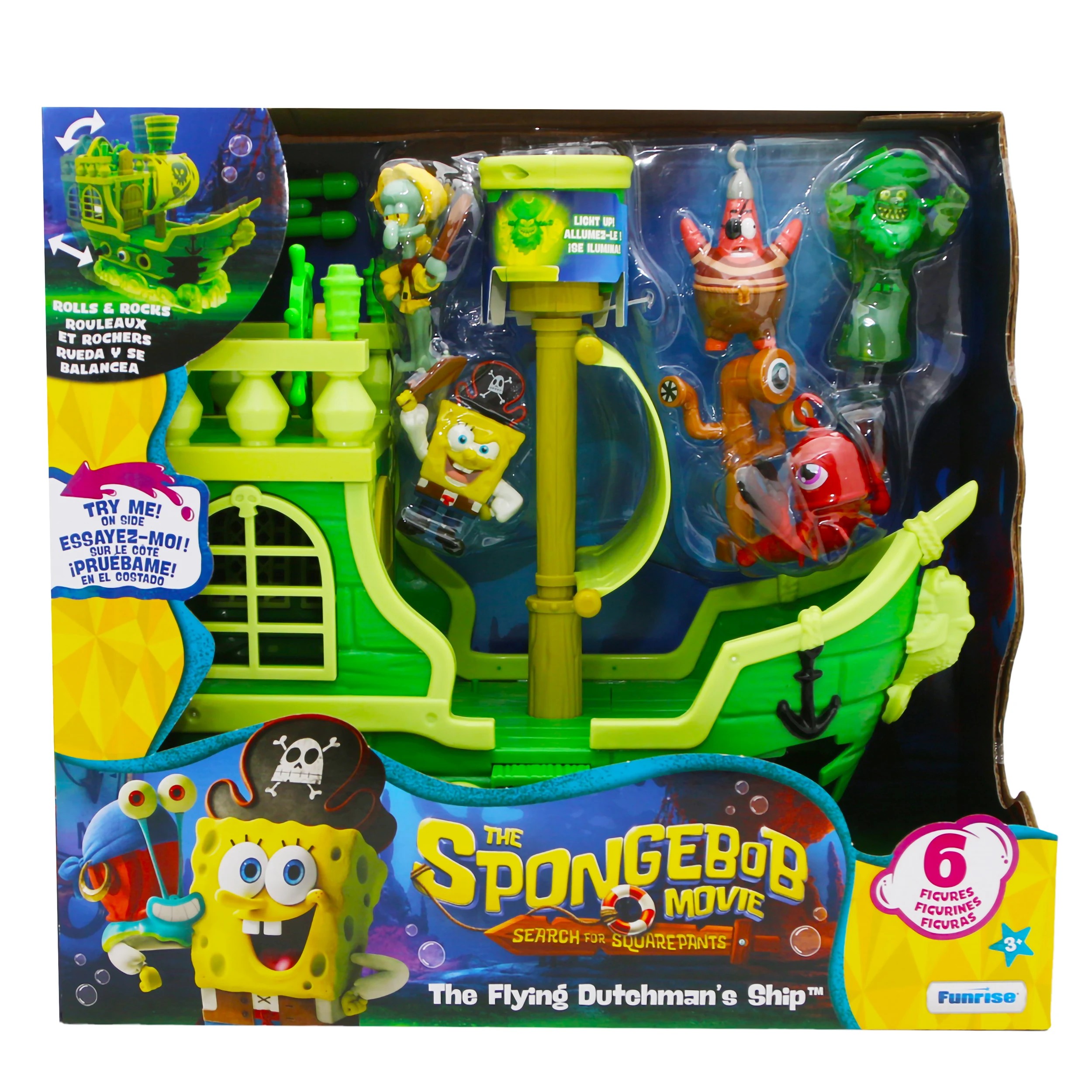 2 The SpongeBob Movie Search for SquarePants The Flying Dutchman's Ship Playset, 2 of 3
