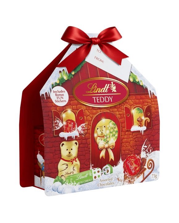 Lindt Teddy House Chocolate 73g