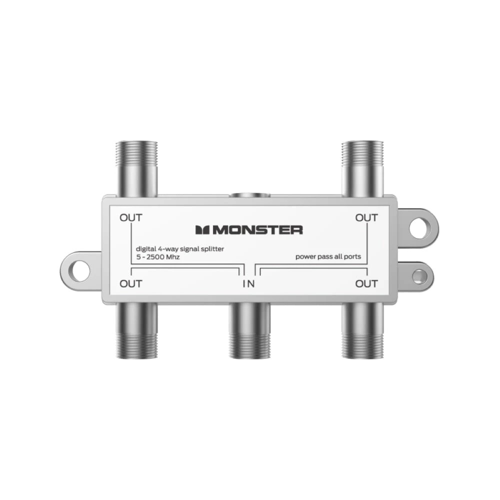 2 Monster Coax 4-Way Digital Coaxial Splitter, 2 of 2