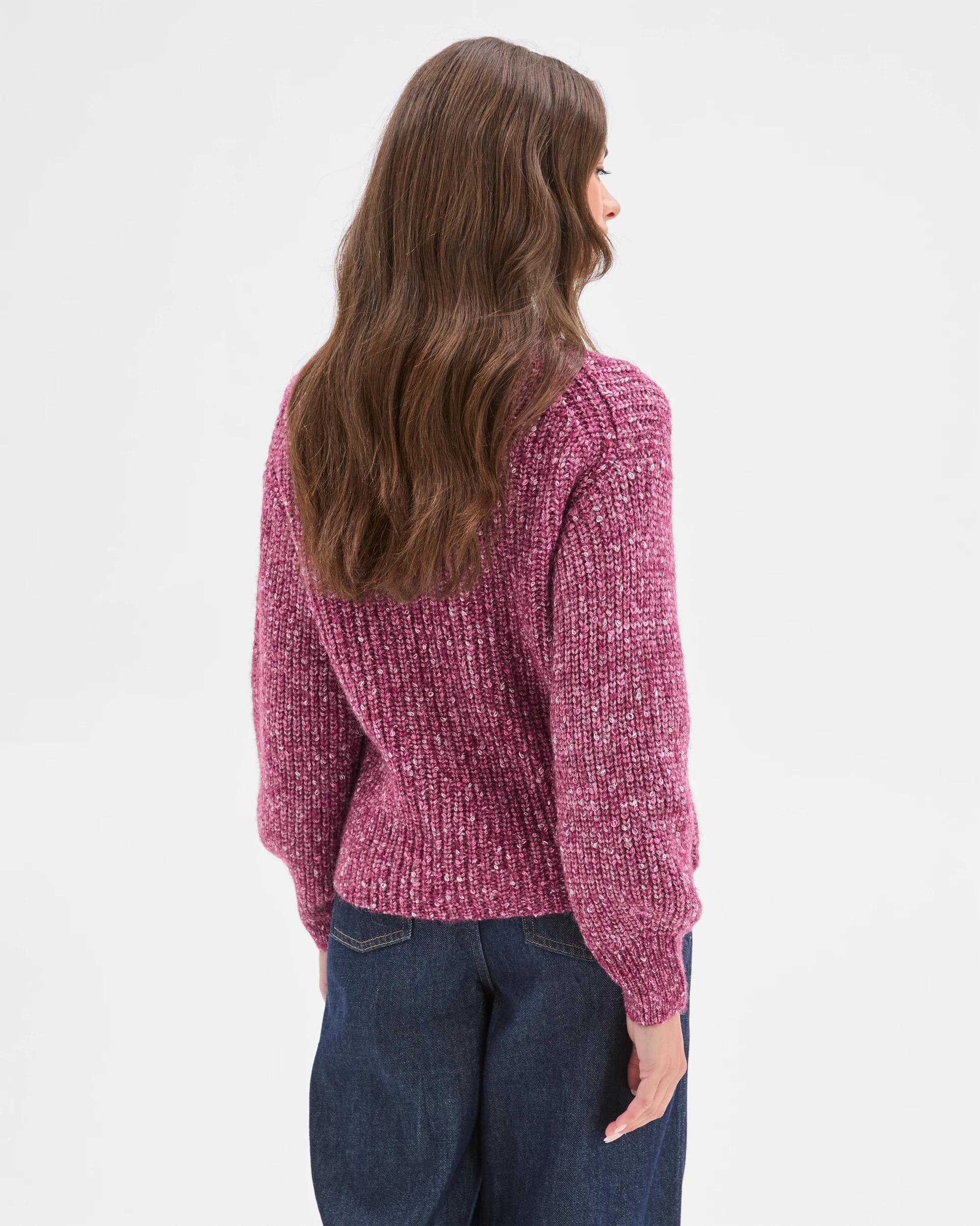 8 Target Petites Petites Twist Yarn High Neck Jumper PLUM TWIST, 8 of 8