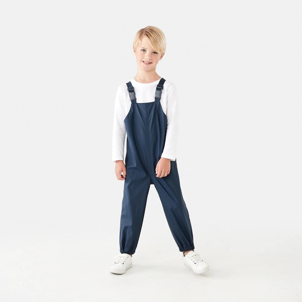 1 Overalls Dress Navy, 1 of 6
