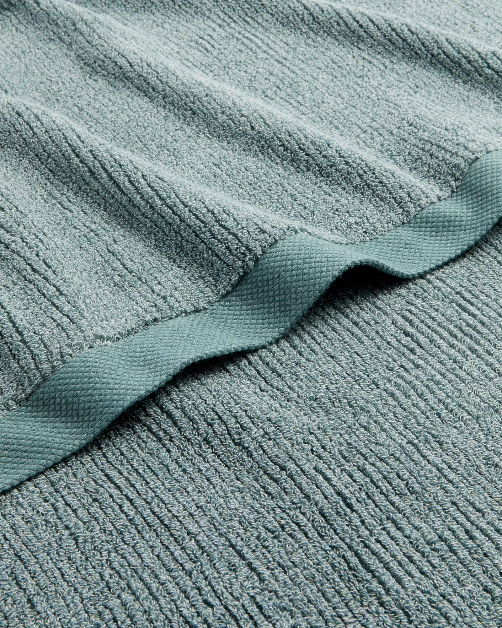 2 Target Australian Cotton Ribbed Bath Sheet - Piper Marle
 - Green, 2 of 3