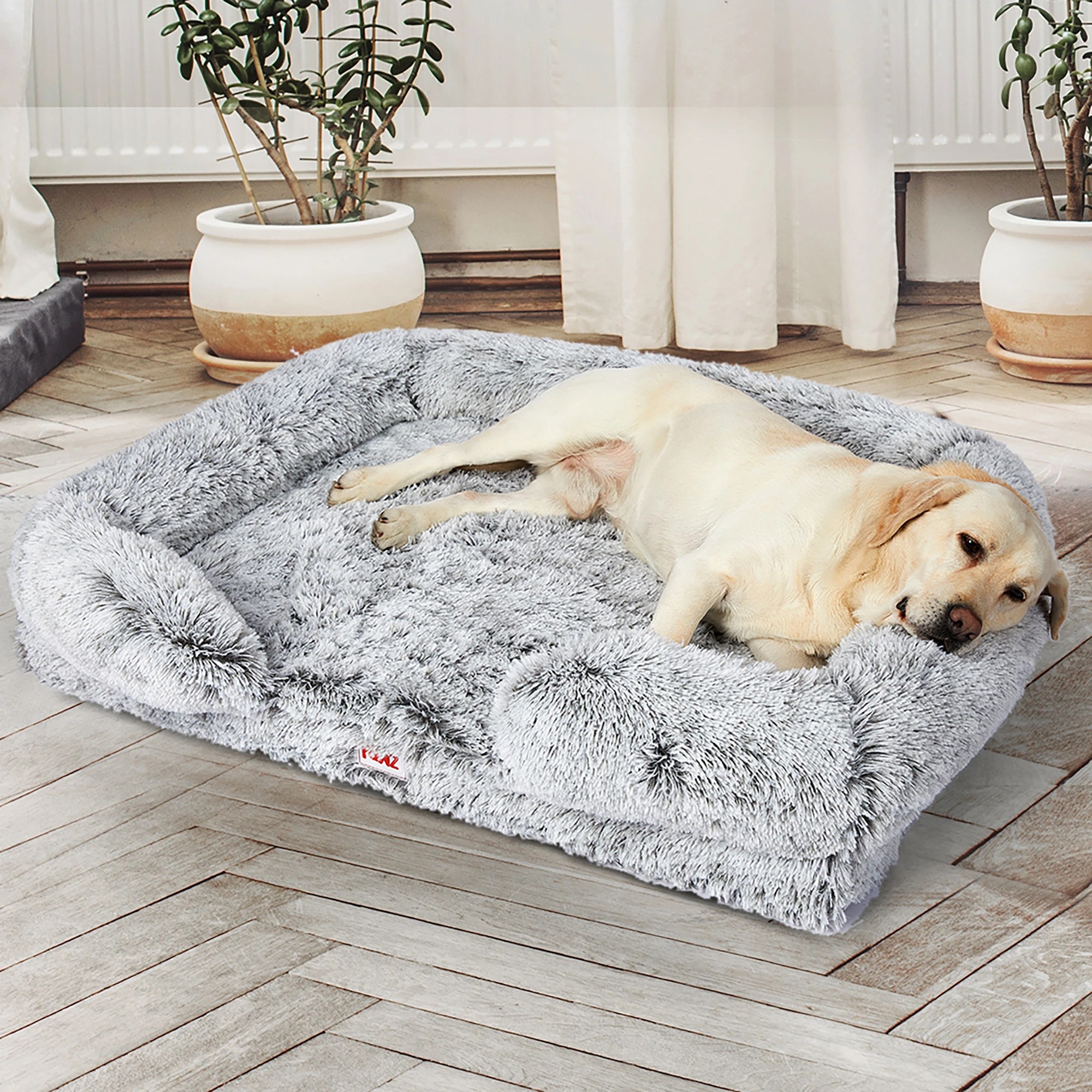 7 Pawz Pet Memory Foam Bed Large - Grey, 7 of 7