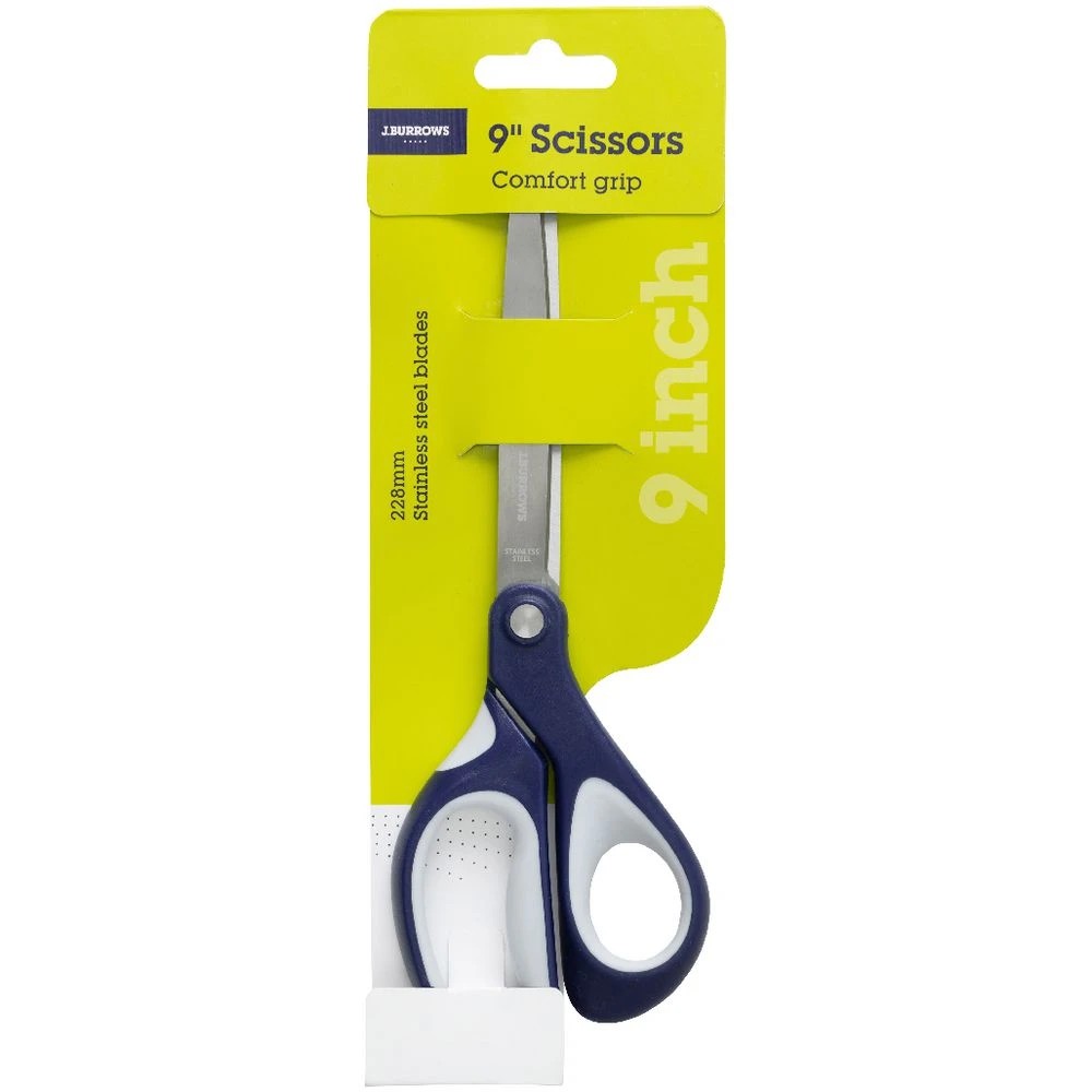 2 J.Burrows Comfort Grip Scissors 9"/228mm, 2 of 3